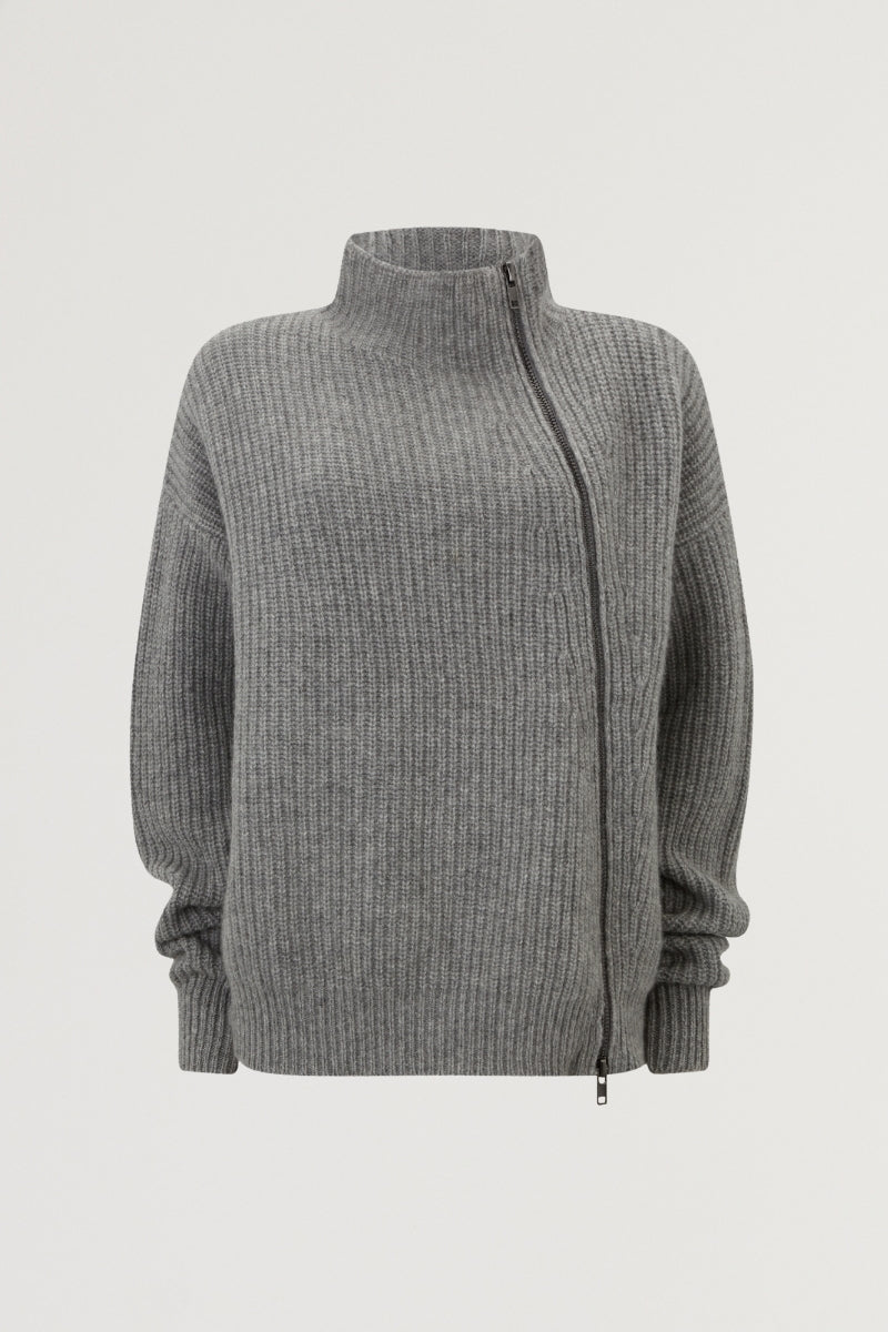 Wool Zip Jumper