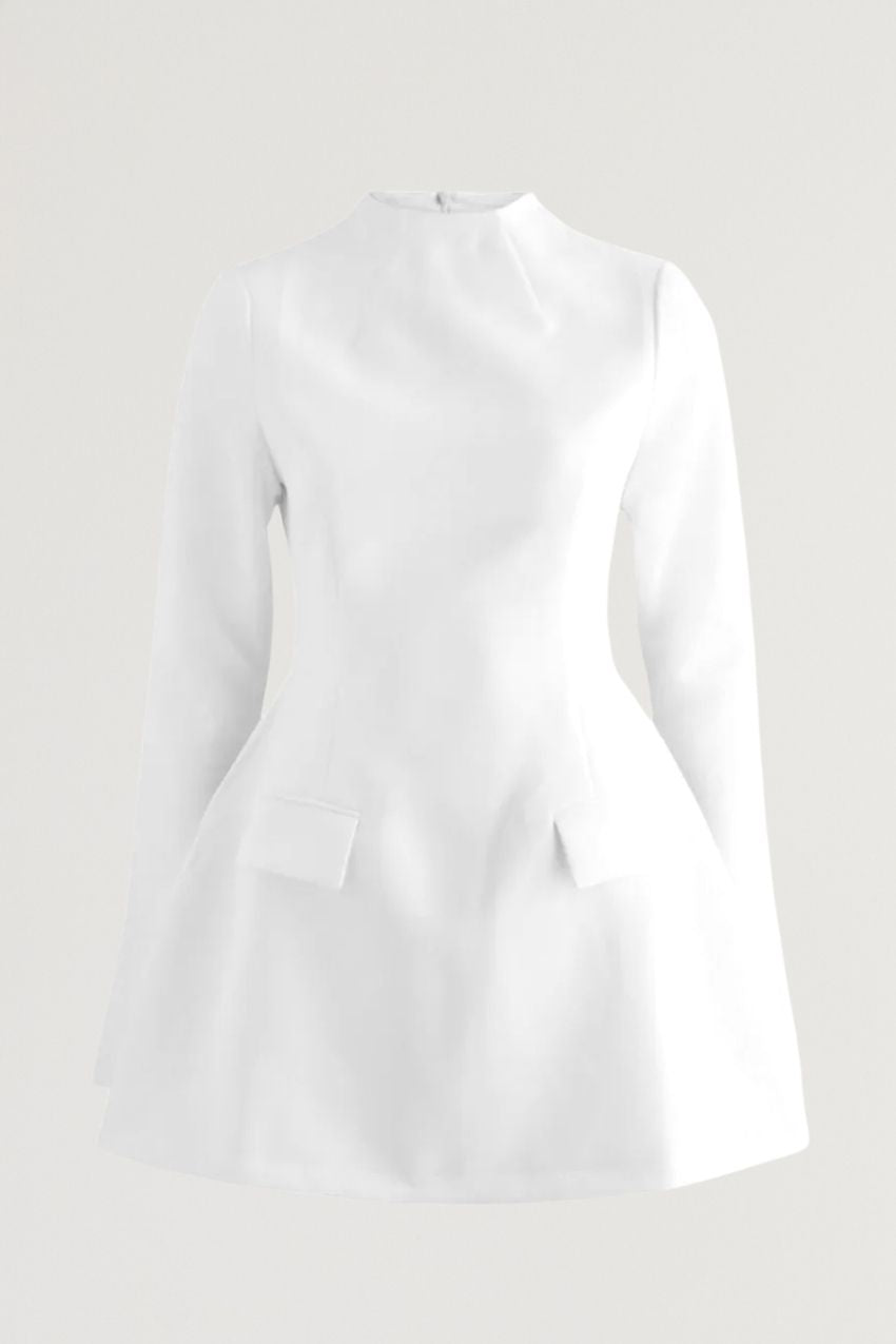 Split Sleeve Mini Dress