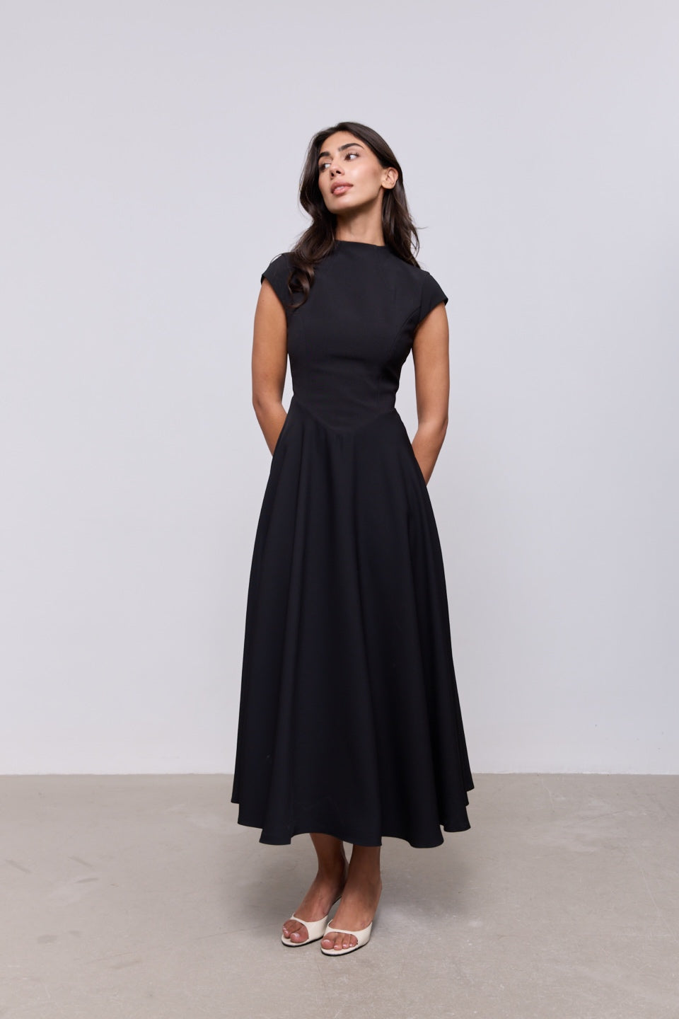 cap sleeve midi dress Cap Sleeve Midi Dress – Odd Muse