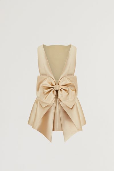 Bow Detail Mini Dress