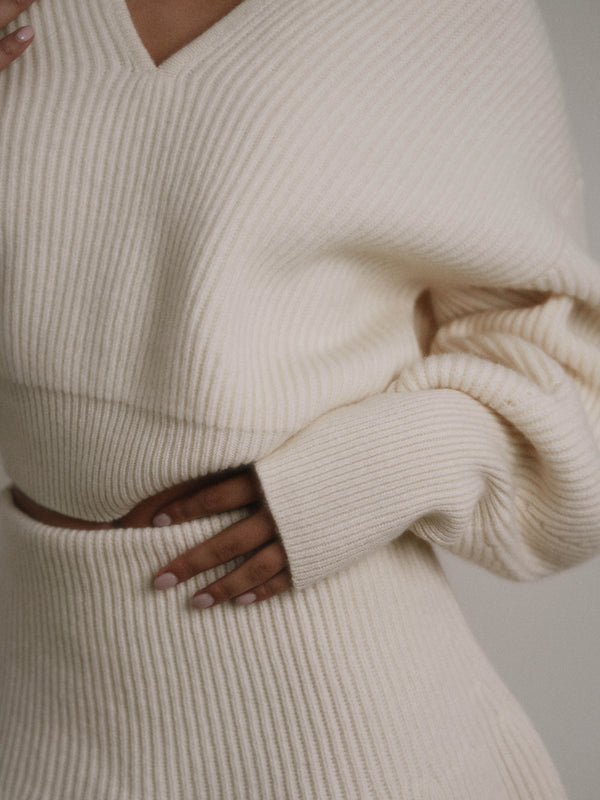 Knitted Mini Skirt