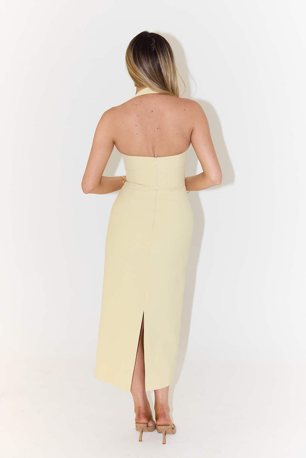 Halter Midi Dress