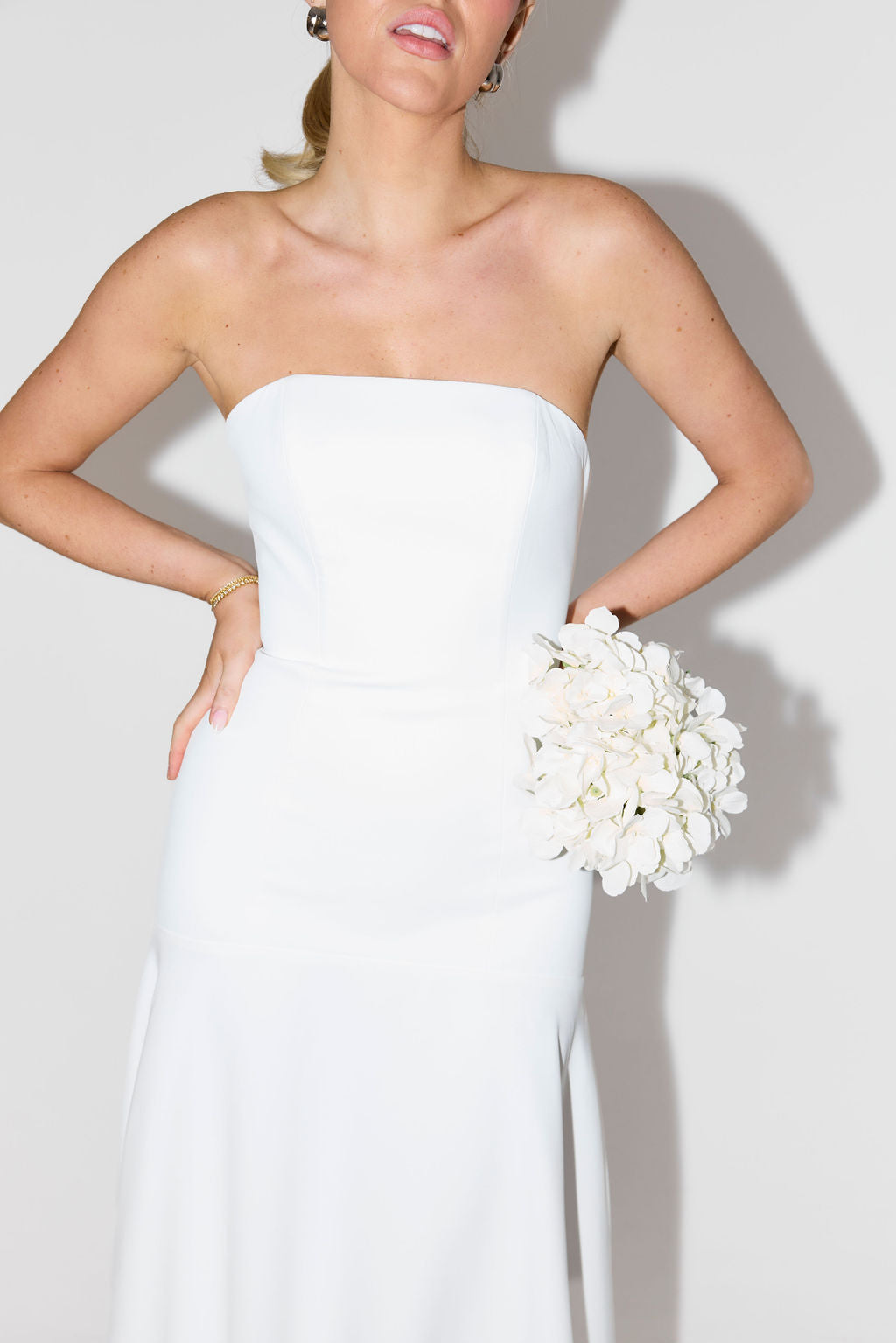 Strapless Maxi Dress