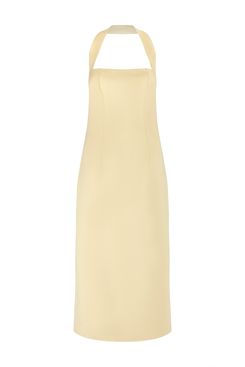 The Ultimate Muse Halter Neck Midi Dress