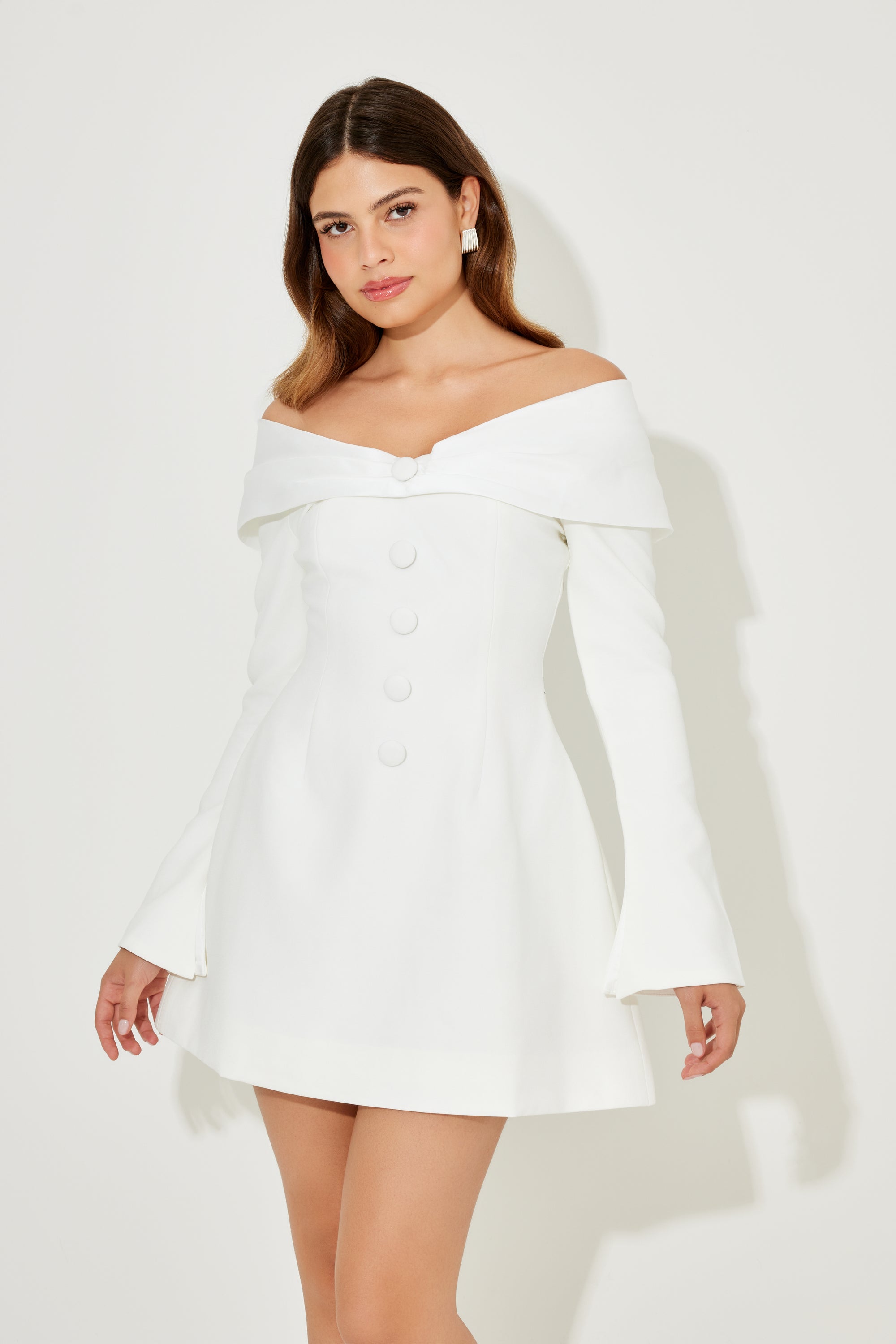 The Ultimate Muse Bow Mini Dress
