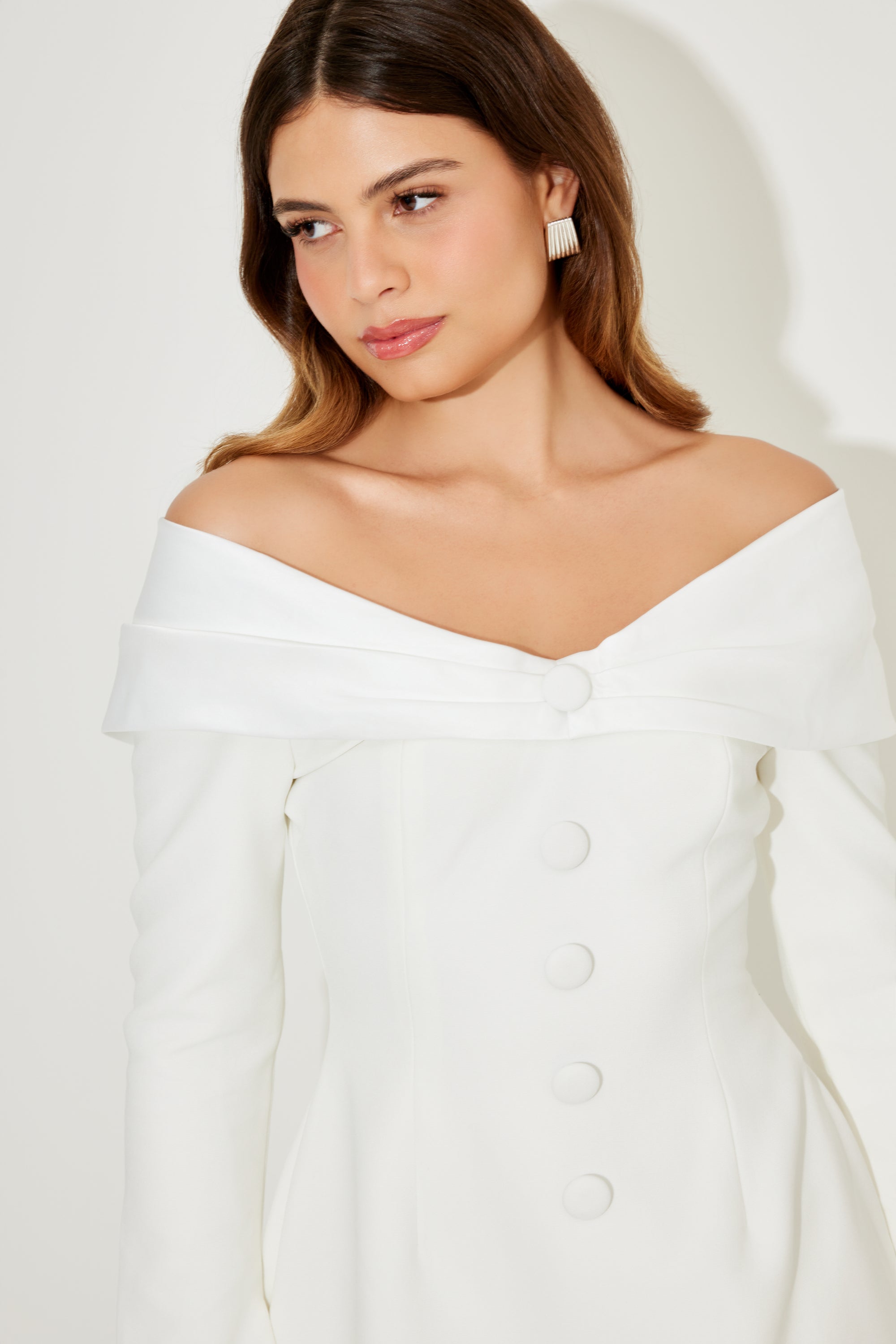 The Ultimate Muse Bow Mini Dress