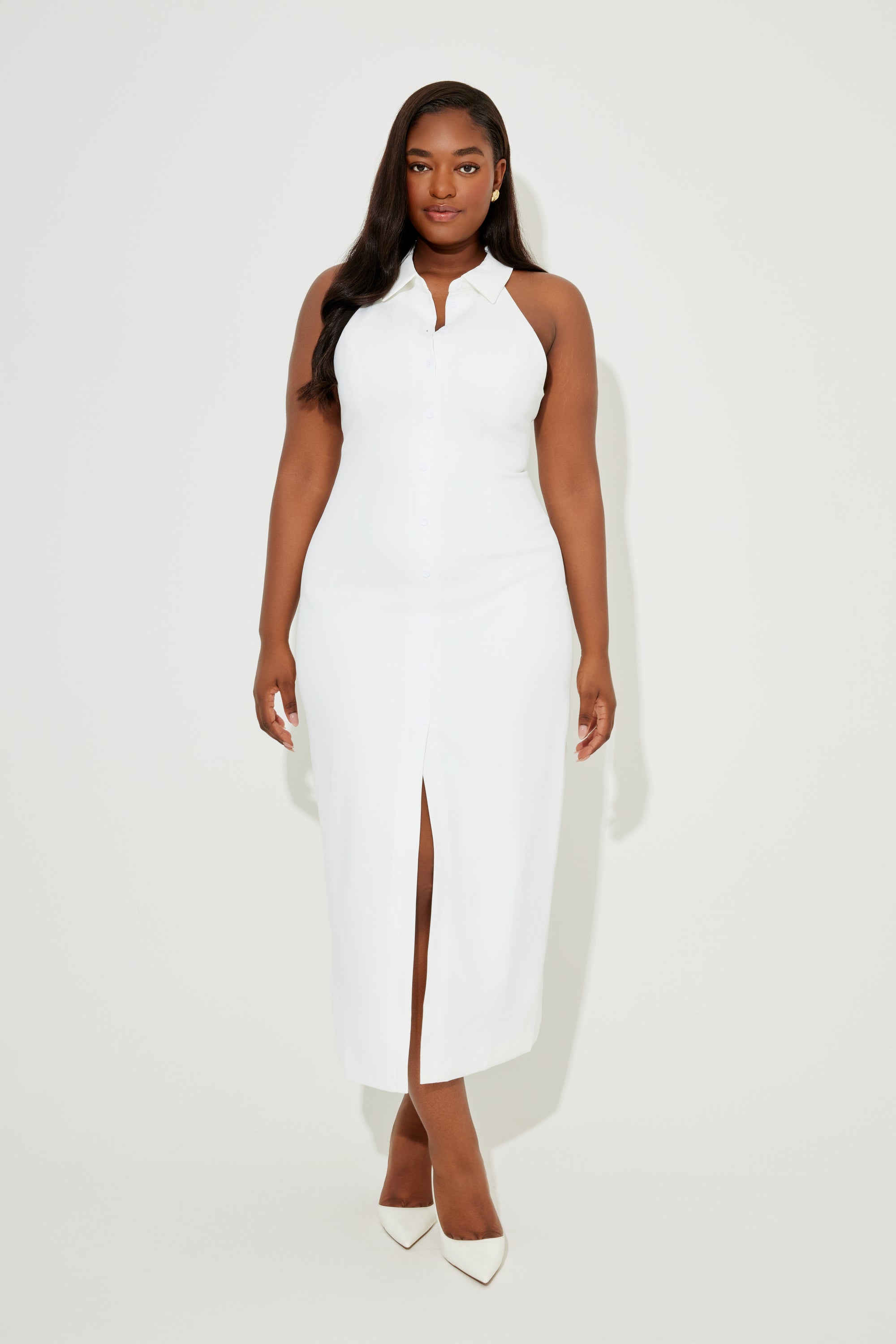 The Ultimate Muse Collar Maxi Dress