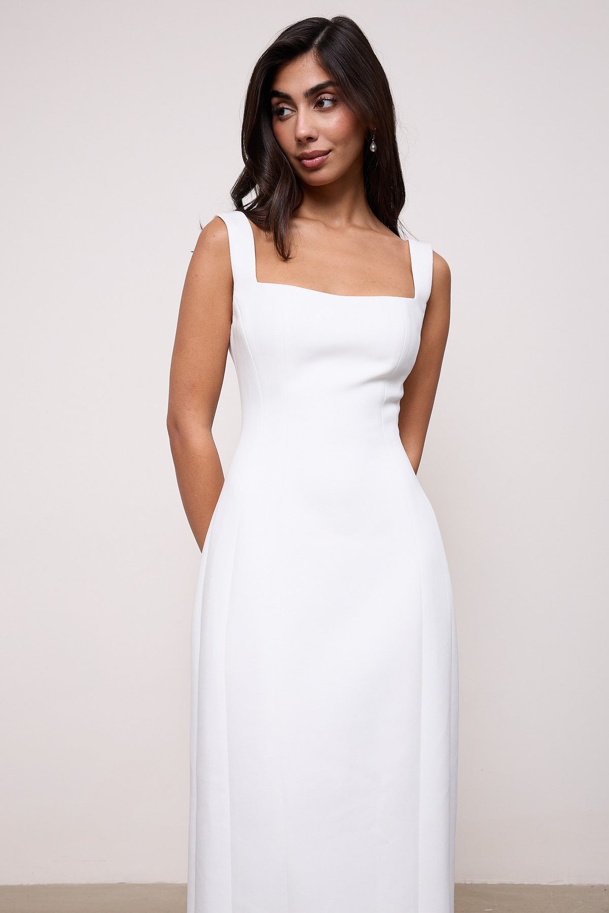 Cotton Mix Maxi Dress