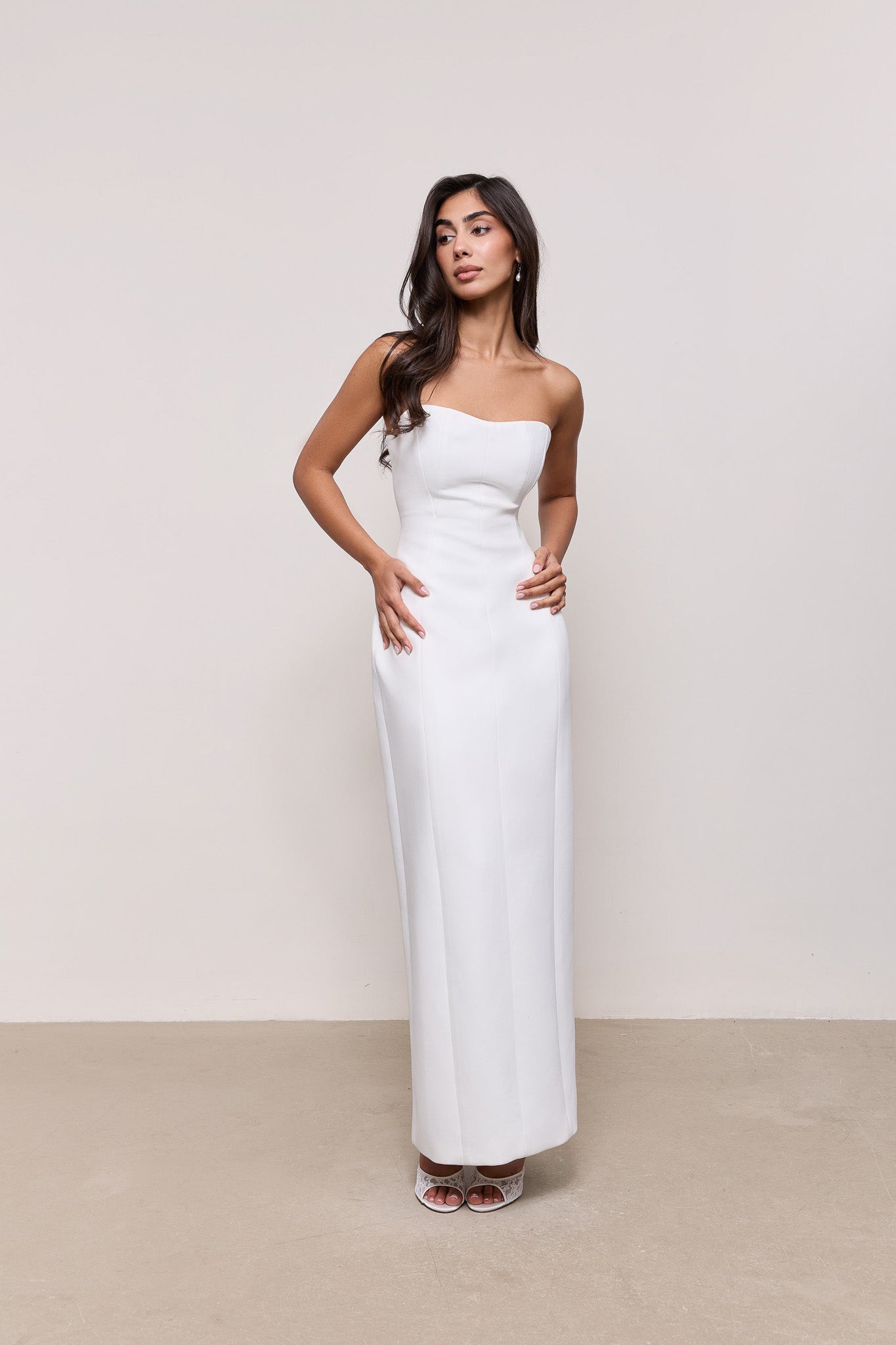 strapless maxi dress cotton Mix – Odd Muse Black One Shoulder 3D Style:SN0042D02 while the hidden back Size:L-US6