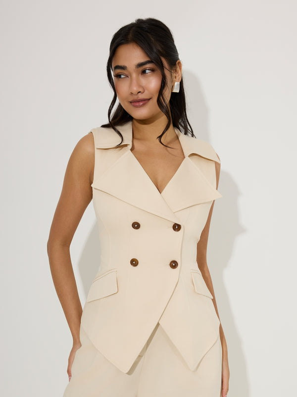 Cotton Mix Waistcoat