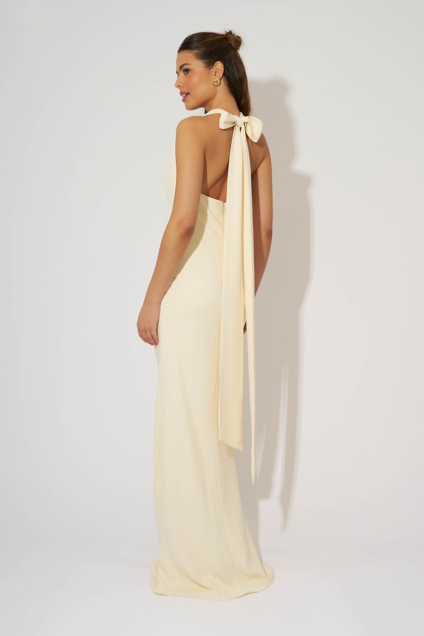 Cowl Neck Maxi Dress