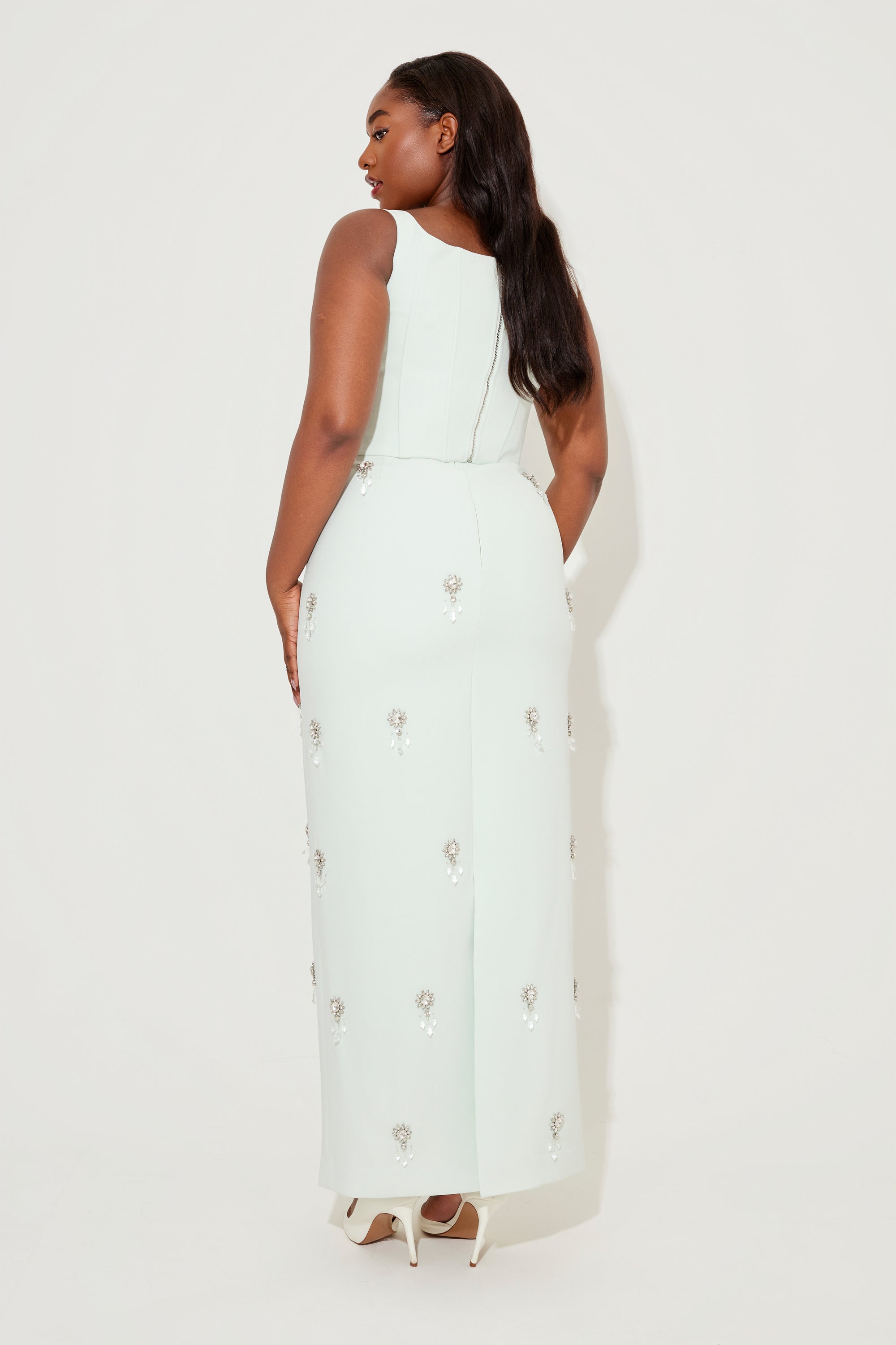 The Ultimate Muse Crystal Maxi Skirt