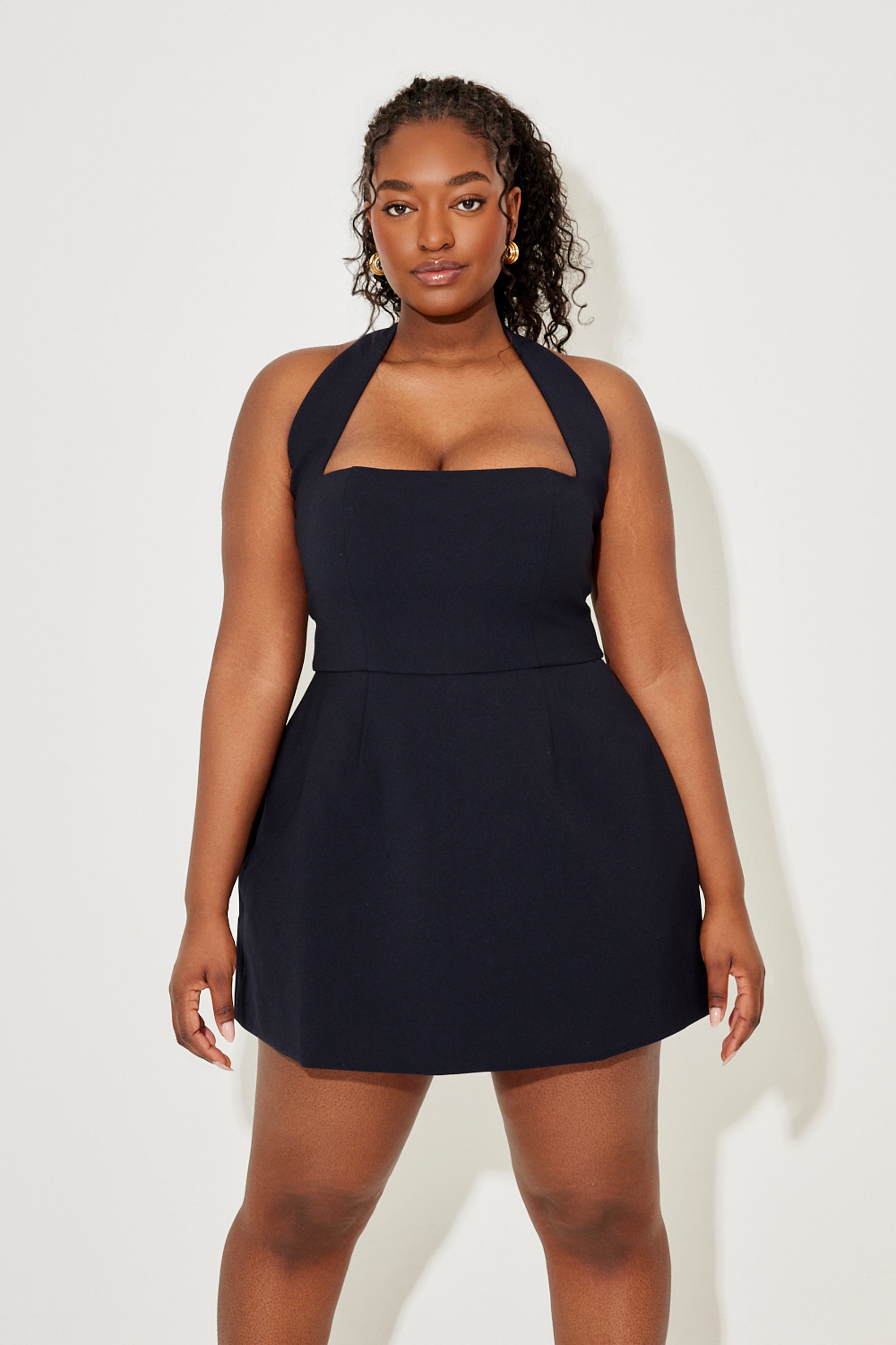 The Ultimate Muse Structured Mini Dress