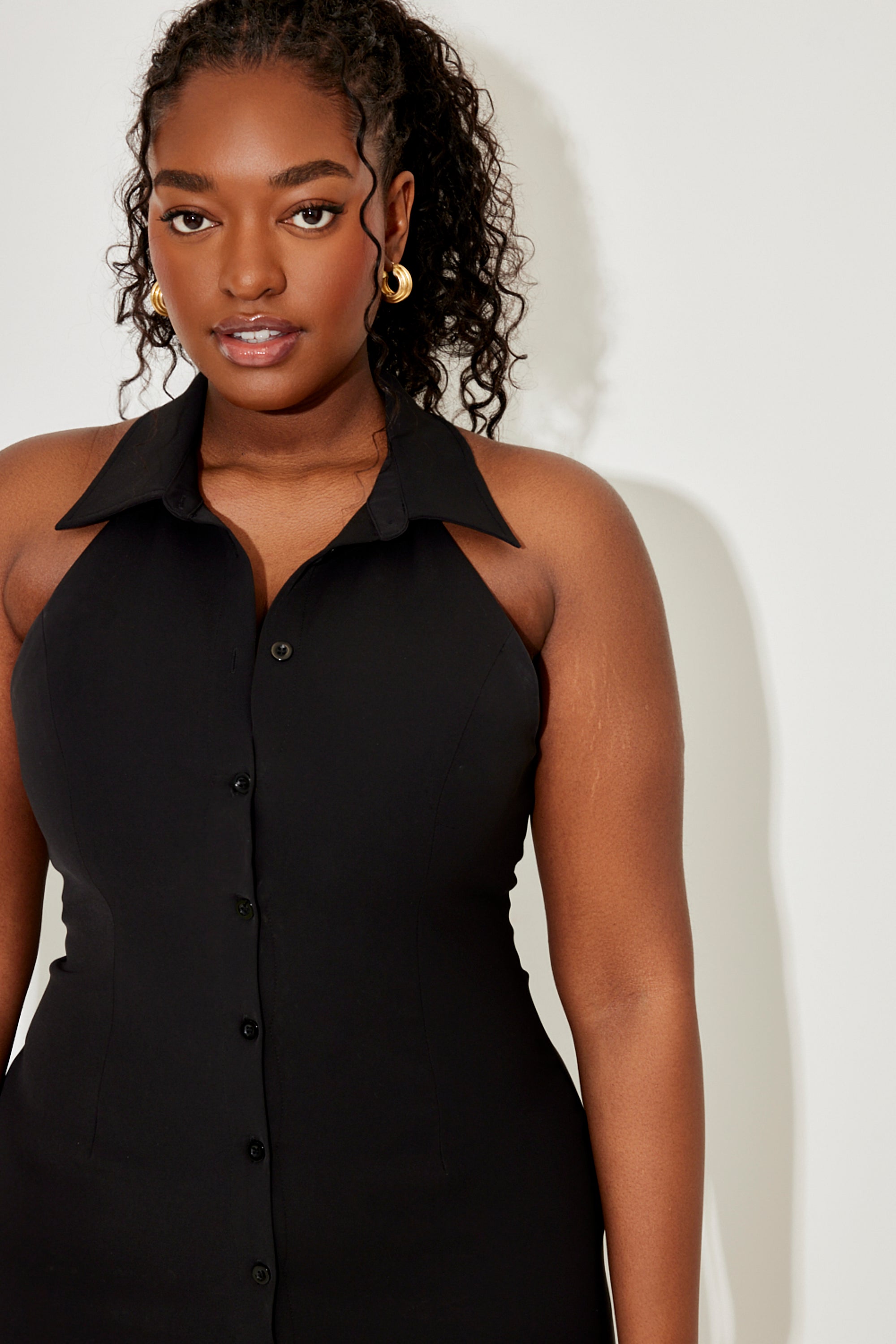 The Ultimate Muse Collar Maxi Dress