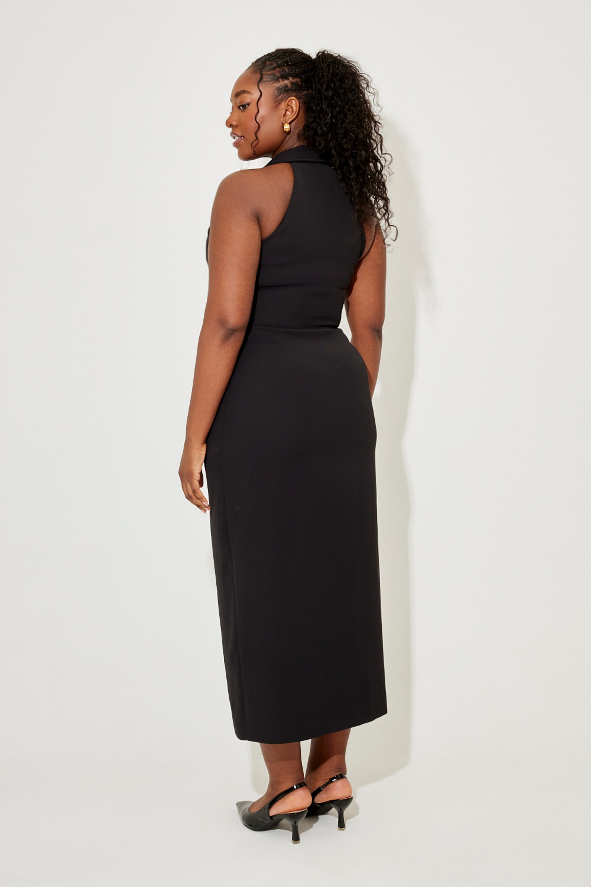 The Ultimate Muse Collar Maxi Dress