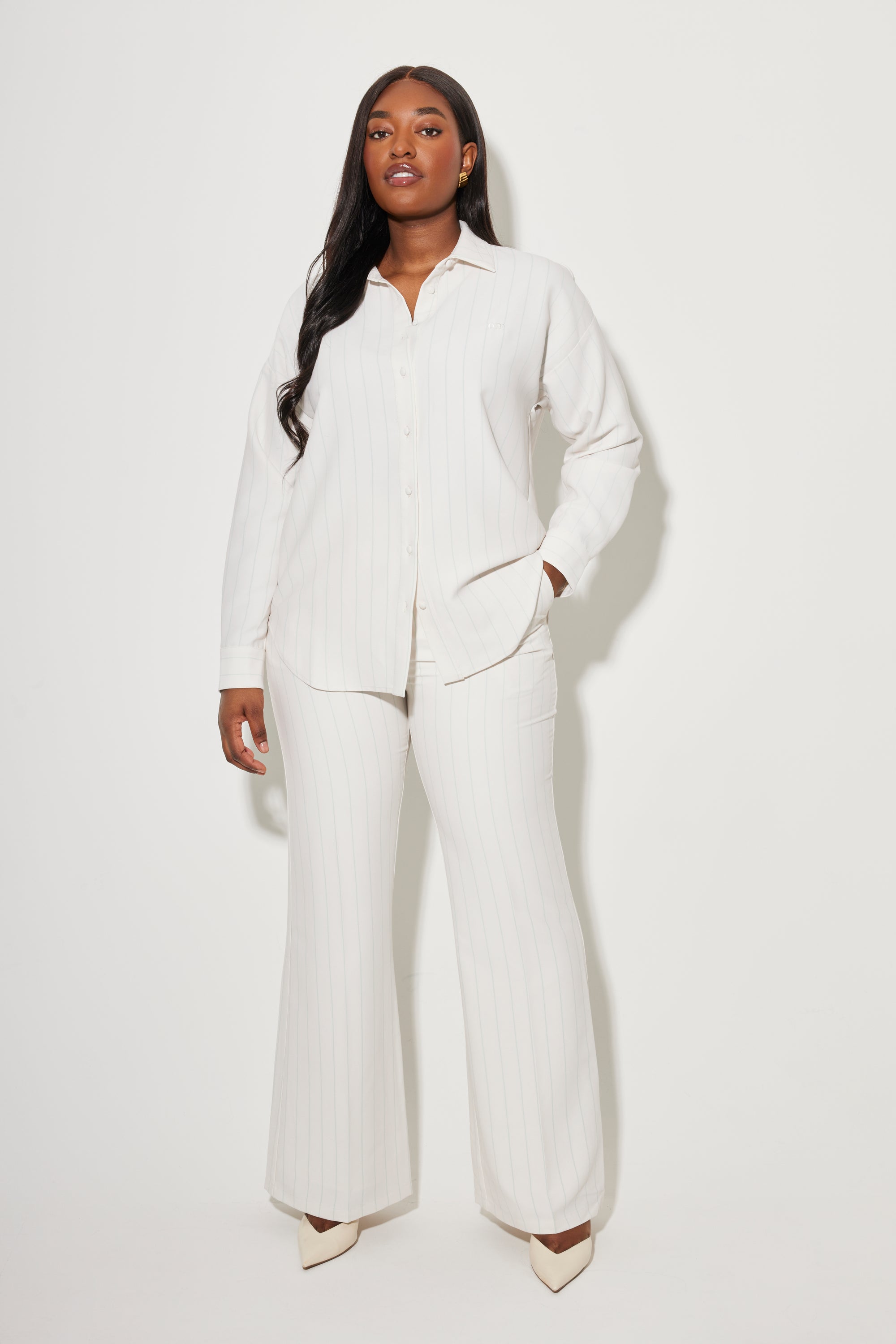 Pin Stripe Trousers