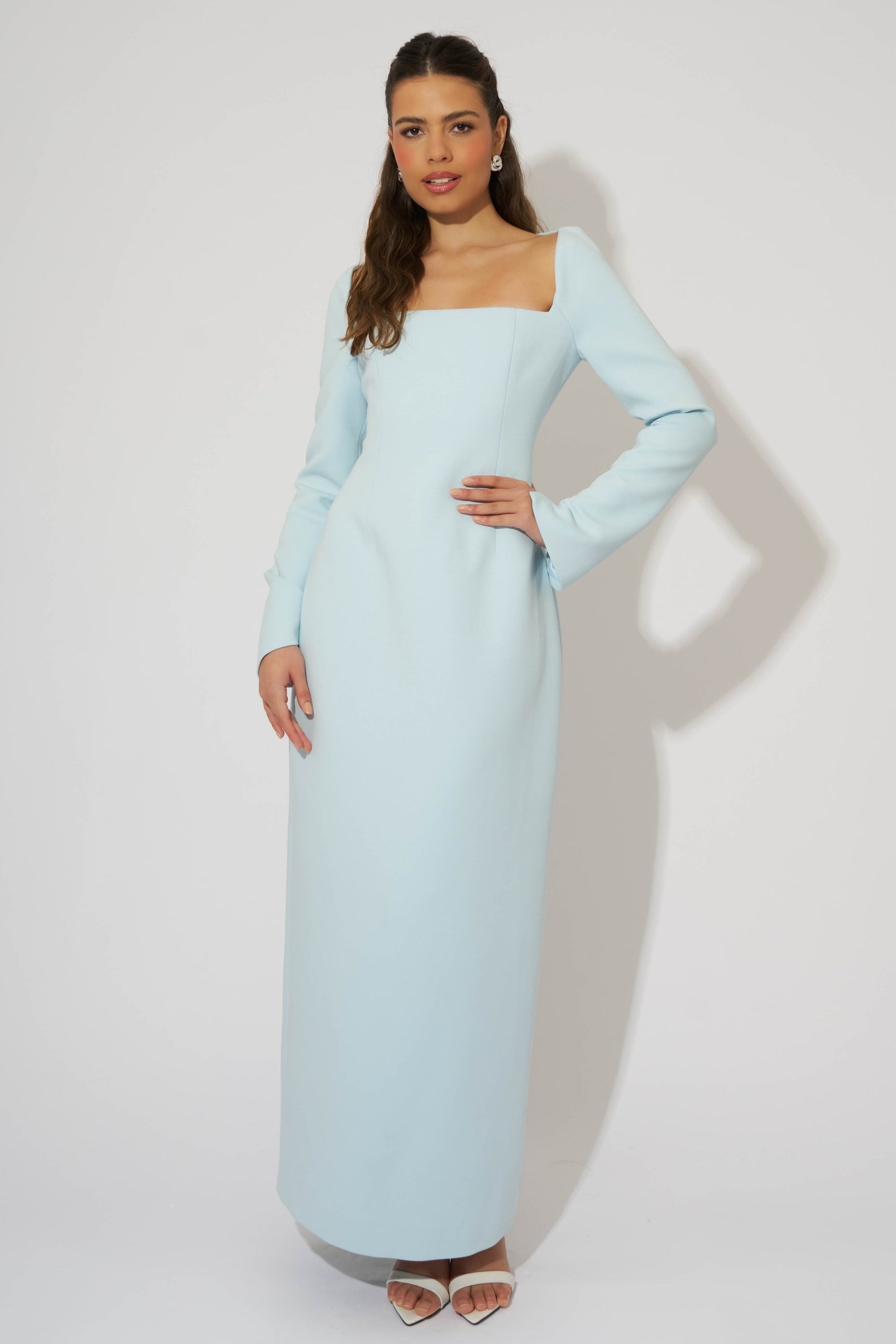 Framed Neckline Maxi Dress Odd Muse Framed Neckline Maxi Dress Odd Muse
