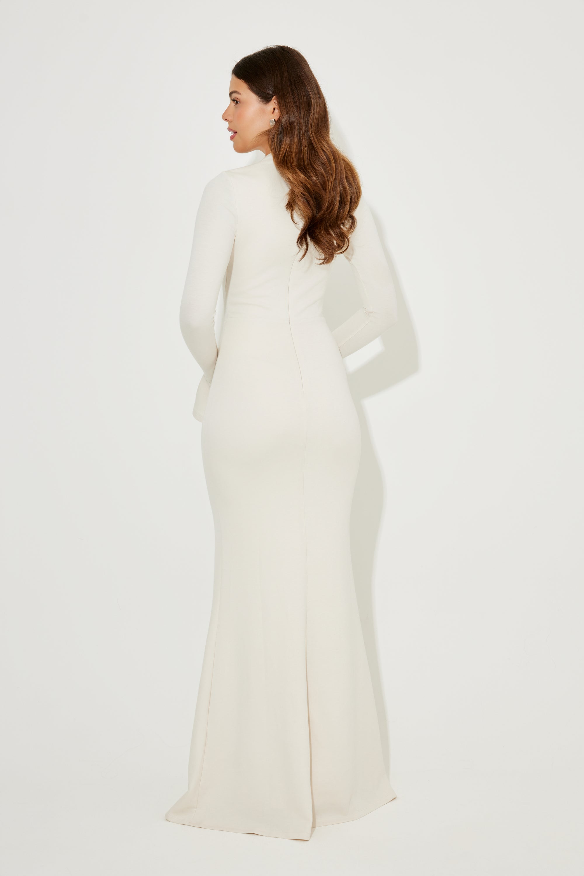 The Ultimate Muse Knitted Long Sleeve Maxi Dress