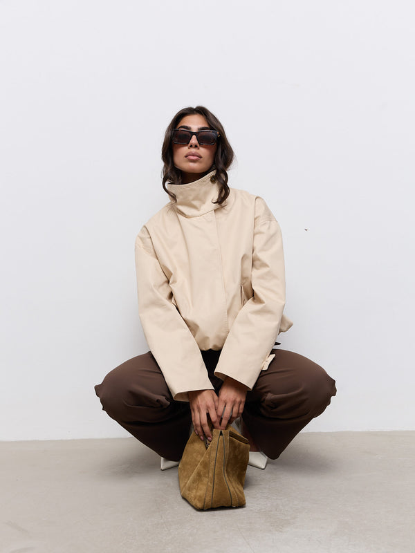 Oversized Cotton Mix Jacket