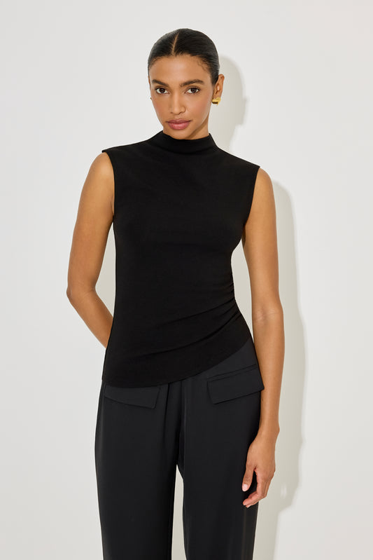 Sleeveless Knitted Top