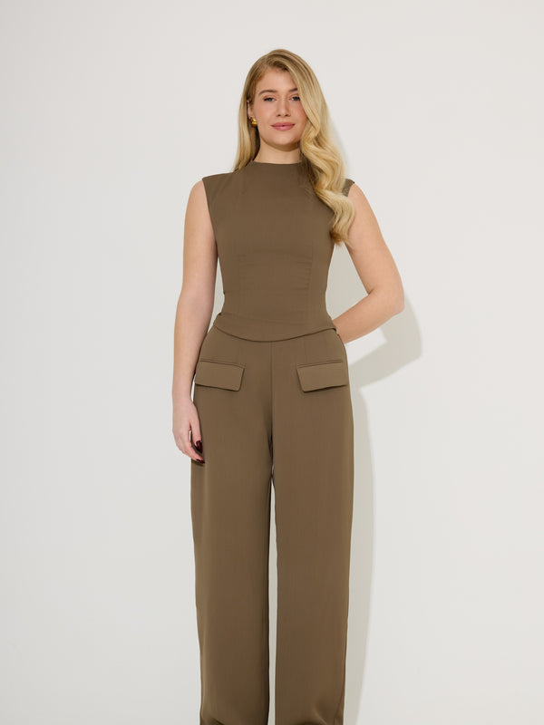 Wide Leg Trousers
