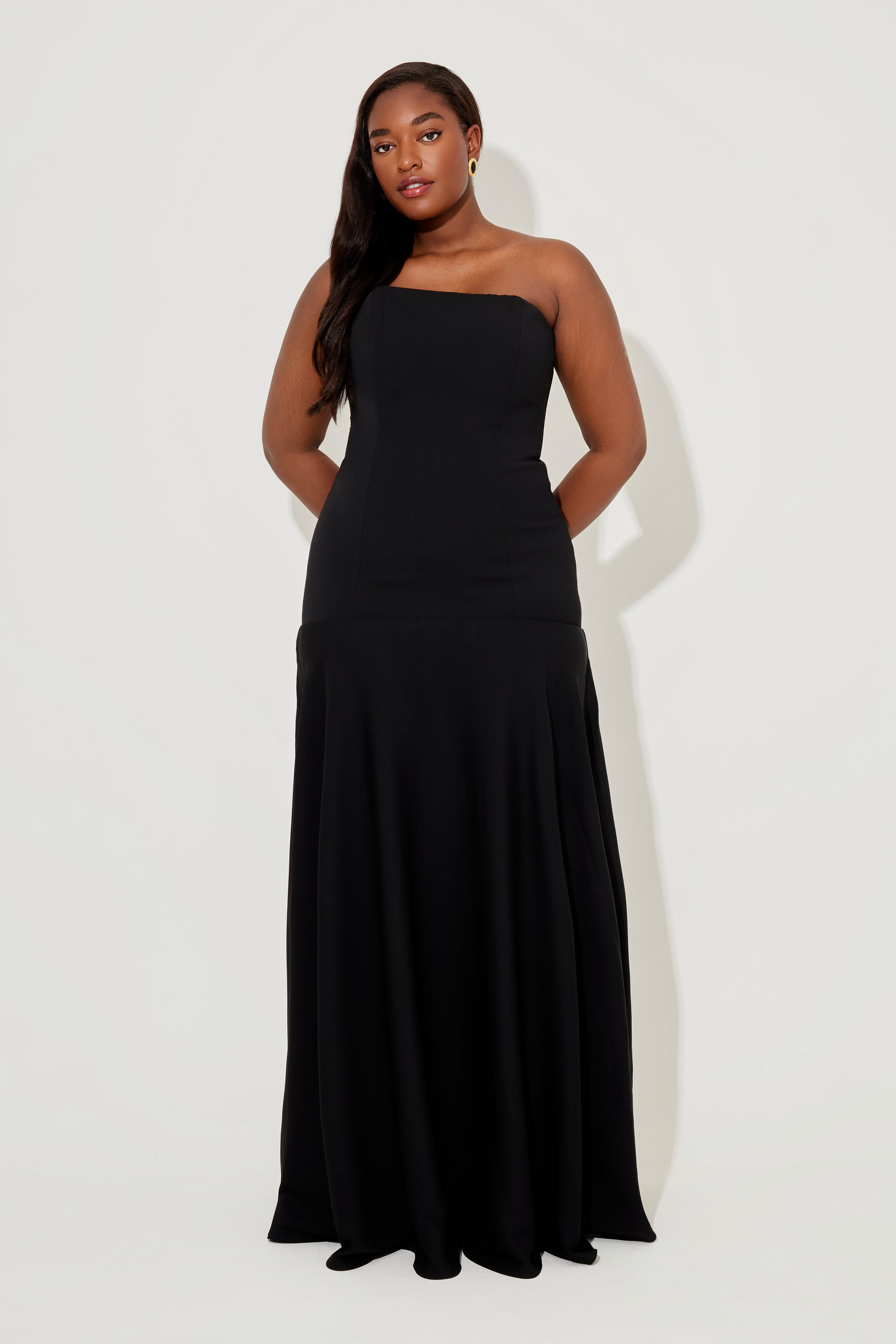 The Ultimate Muse Strapless Maxi Dress