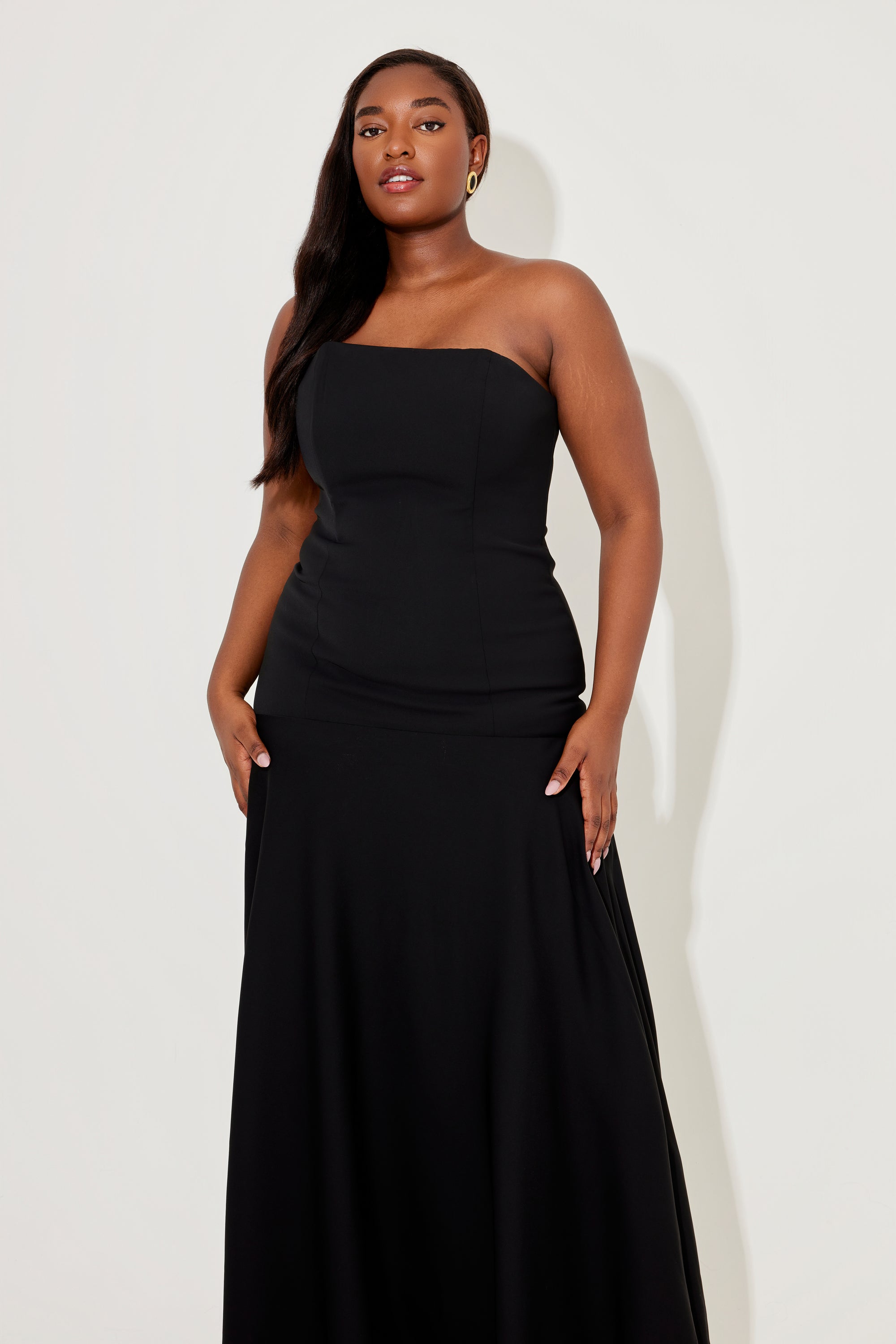 The Ultimate Muse Strapless Maxi Dress
