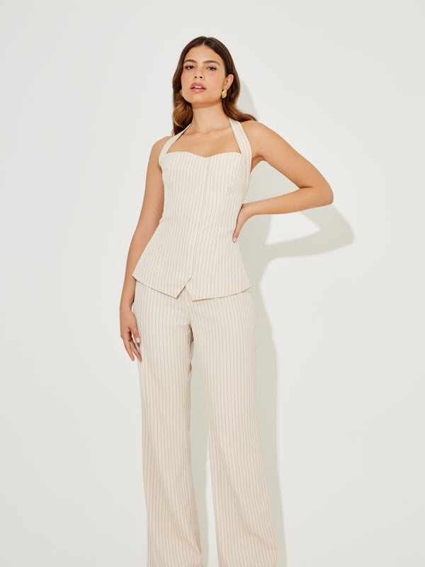 Pinstripe Trousers