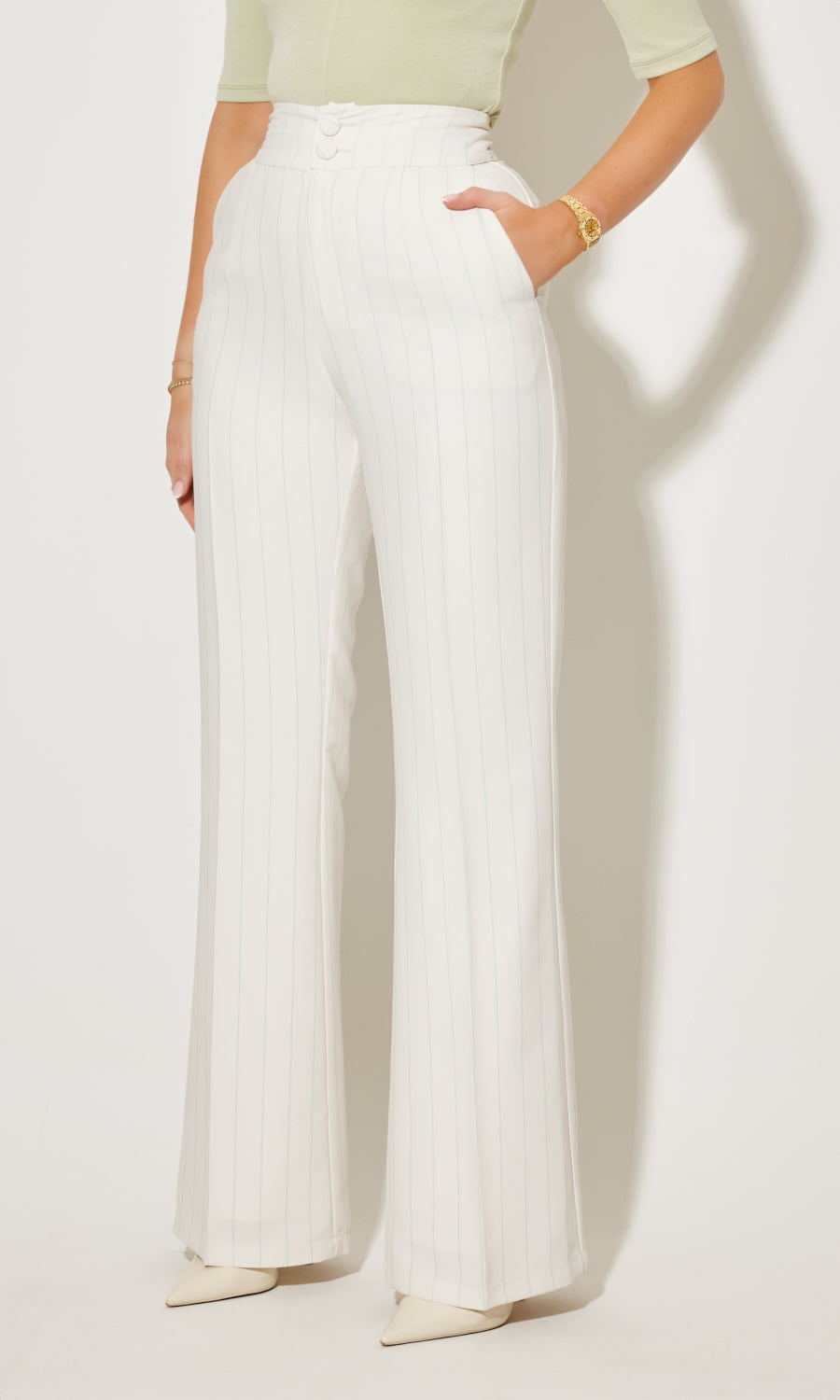 Pin Stripe Trousers