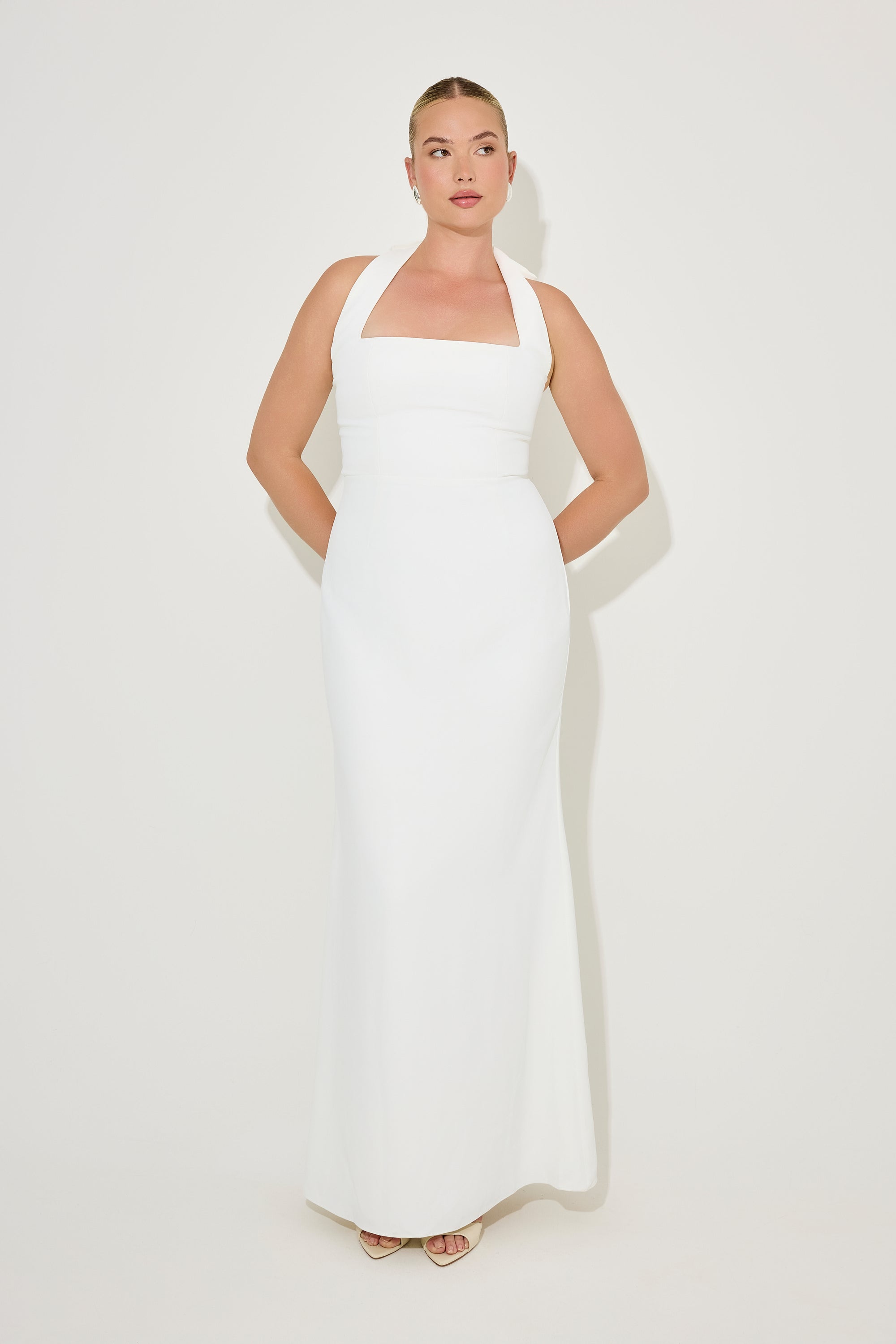 The Ultimate Muse Halter Neck Maxi Dress