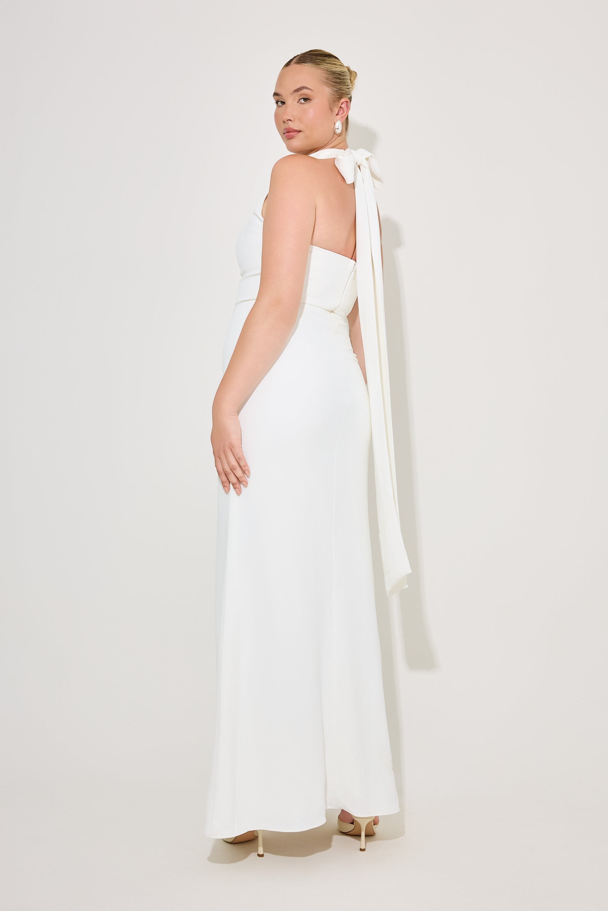 The Ultimate Muse Halter Neck Maxi Dress