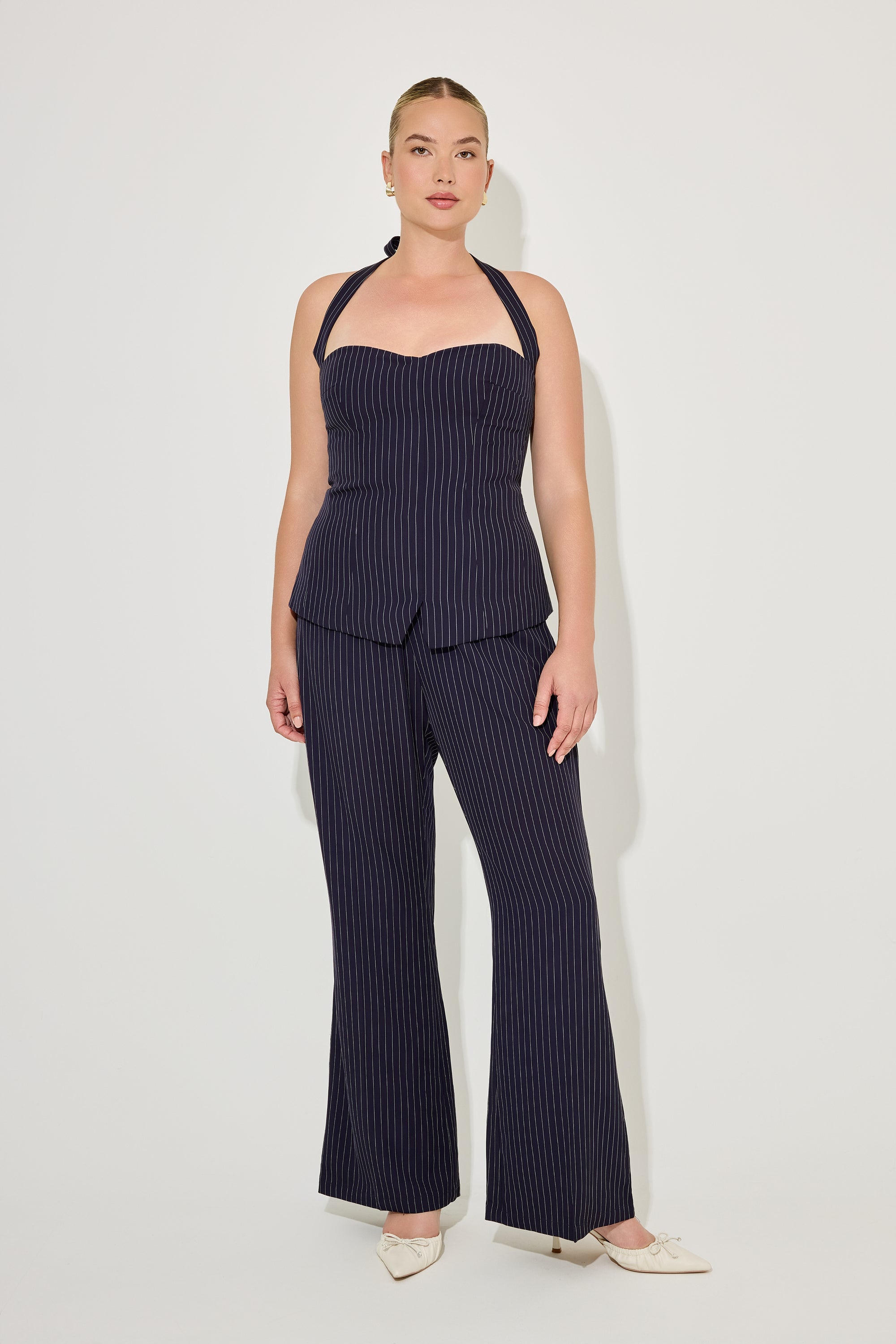 The Ultimate Muse Pin Stripe Trousers