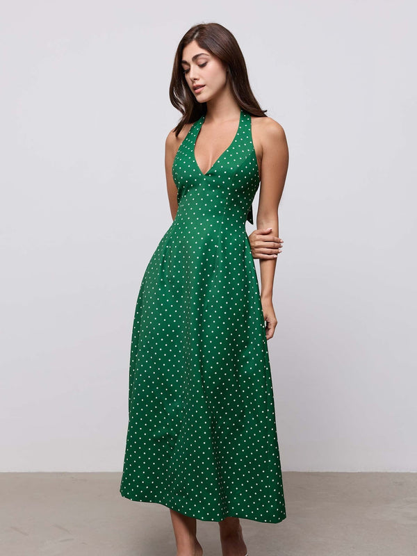Volume Midi Dress