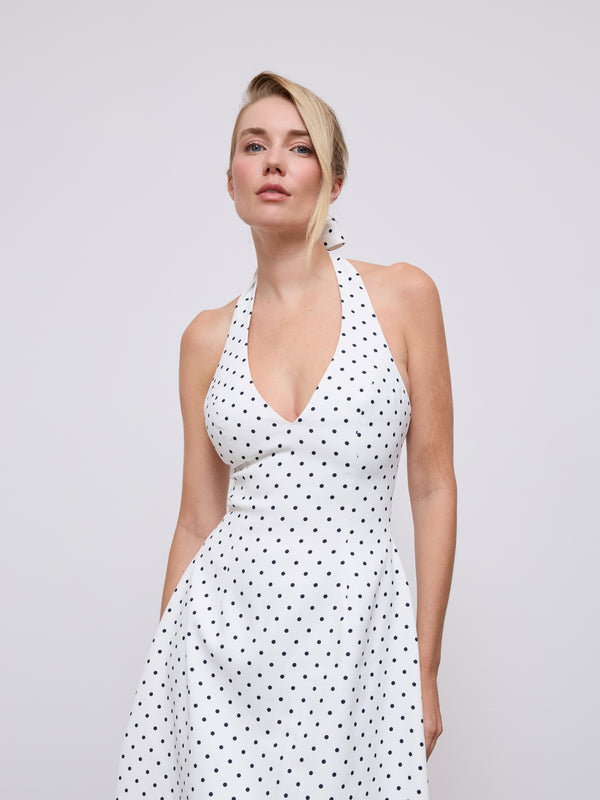 Volume Midi Dress