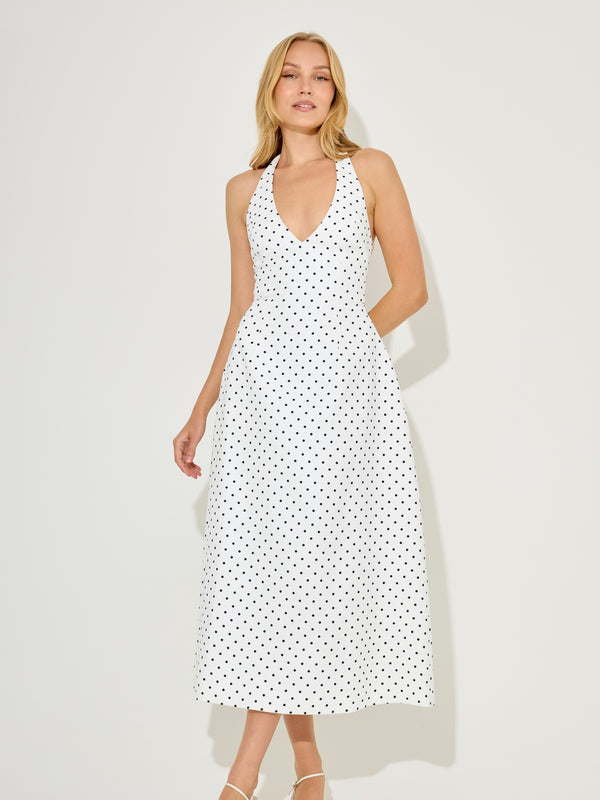Volume Midi Dress