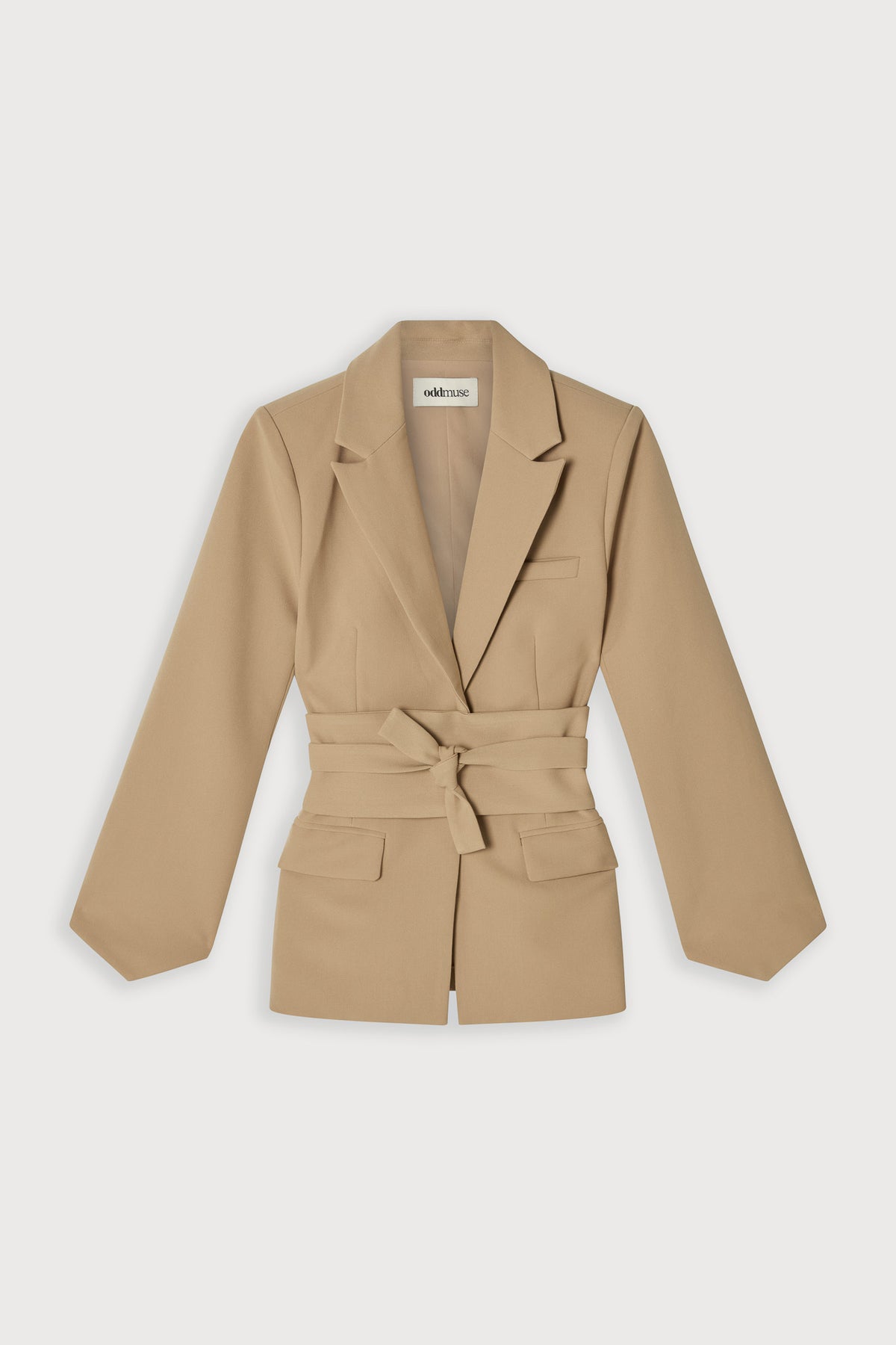 Belted Blazer