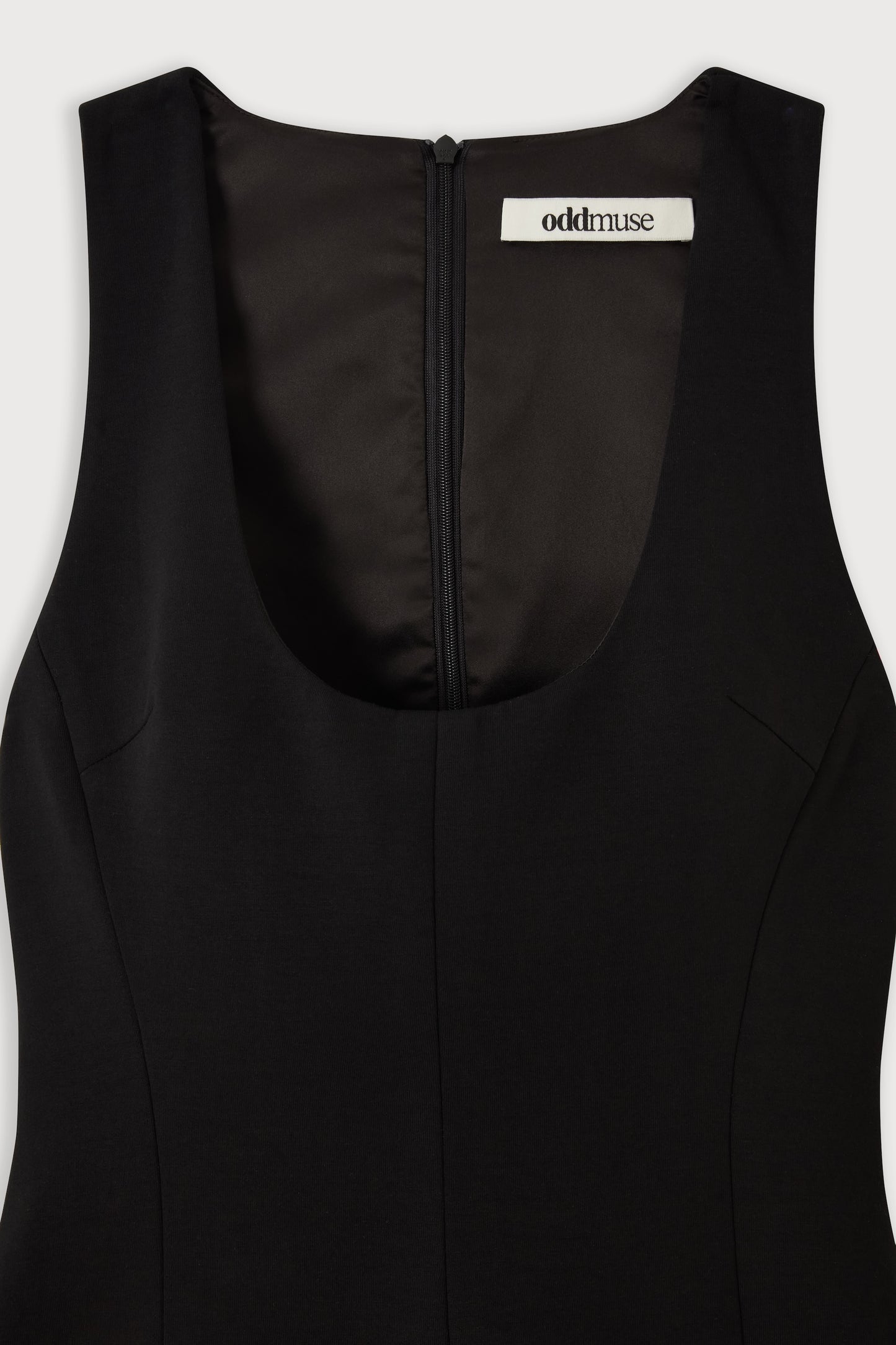 Cotton Mix Midi Dress
