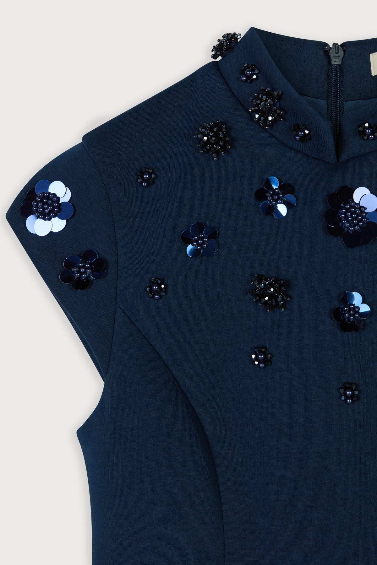 Embellished Appliqué Gown