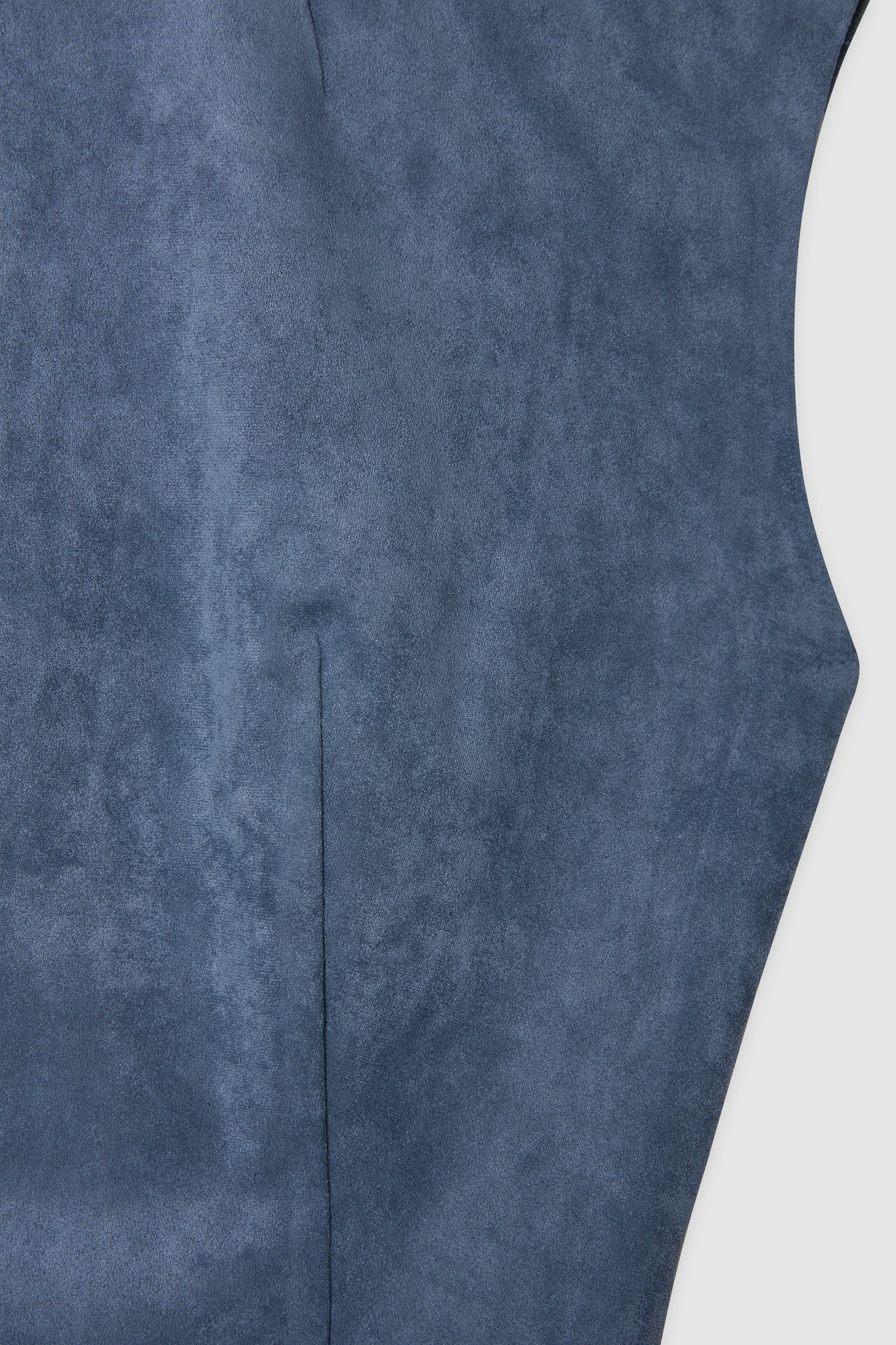 Faux Suede Sleeveless Top