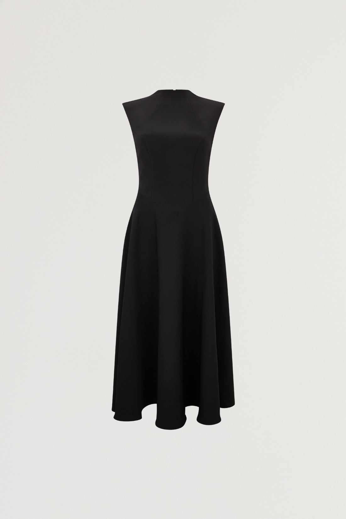 High Waist Midi Dress