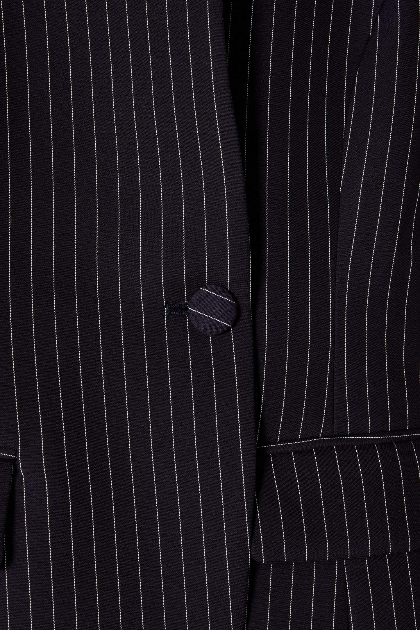 Tailored Pinstripe Blazer