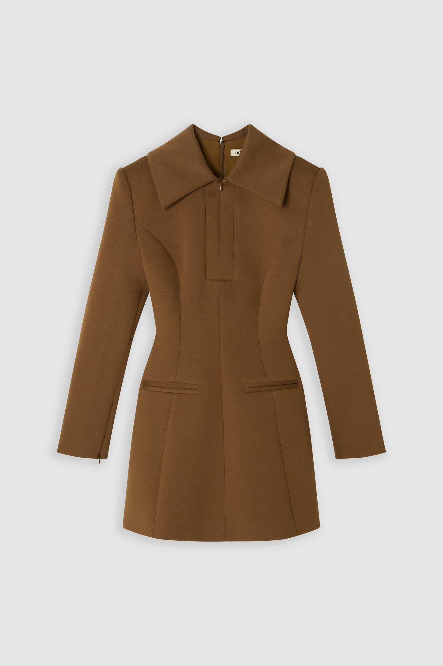 Zip Detail Mini Dress