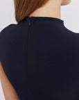 The Ultimate Muse Structured Sleeveless Top | Navy