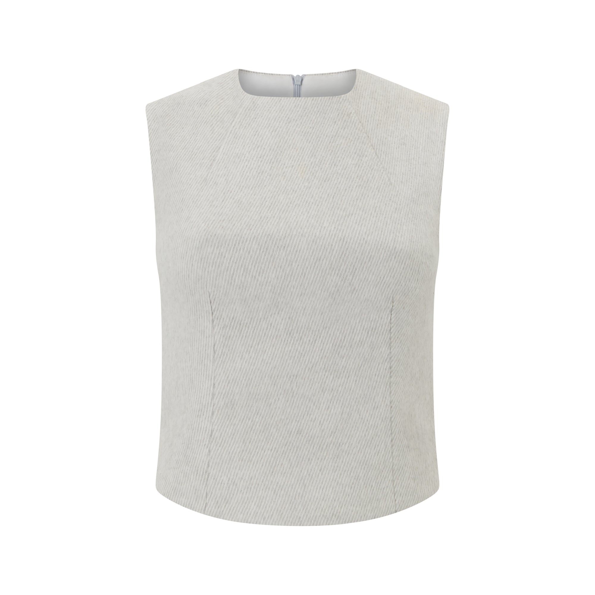 The Ultimate Muse Tweed Sleeveless Top