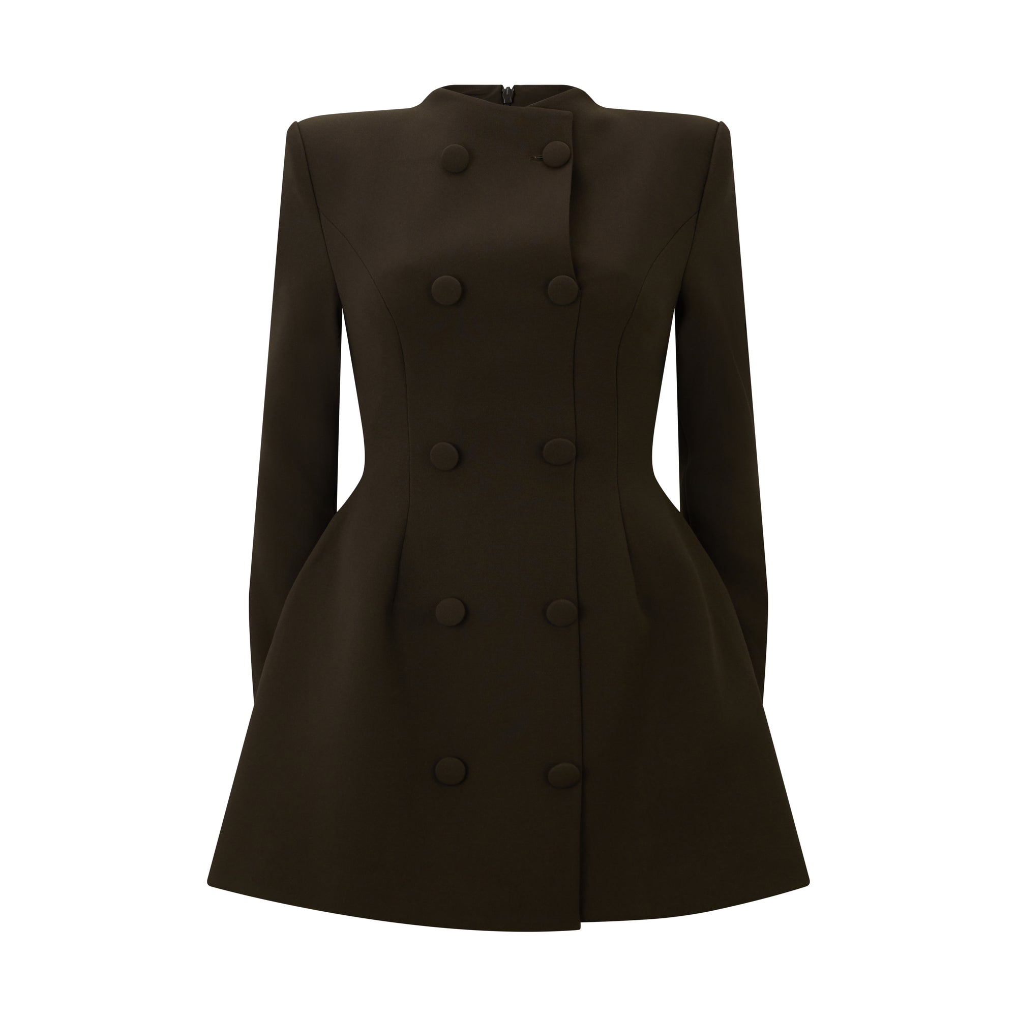Button Mini Dress