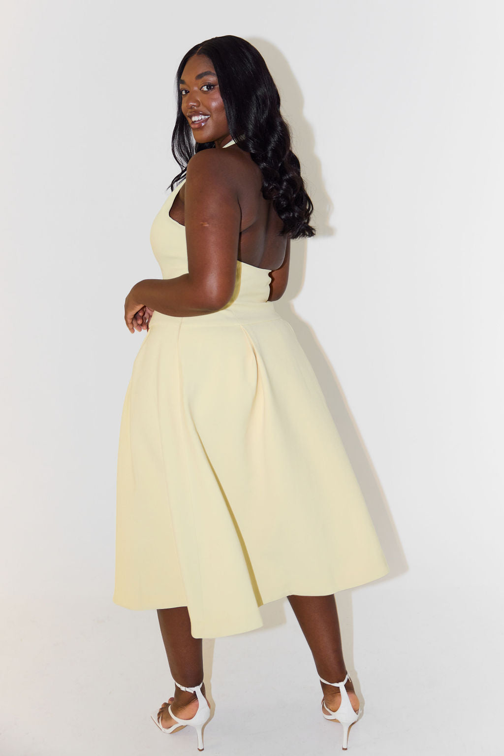 The Ultimate Muse Dropped Hem Midi Dress