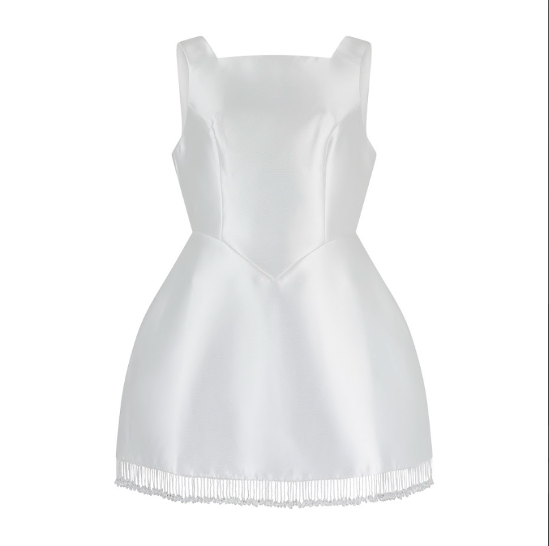 Embellished Mini Dress