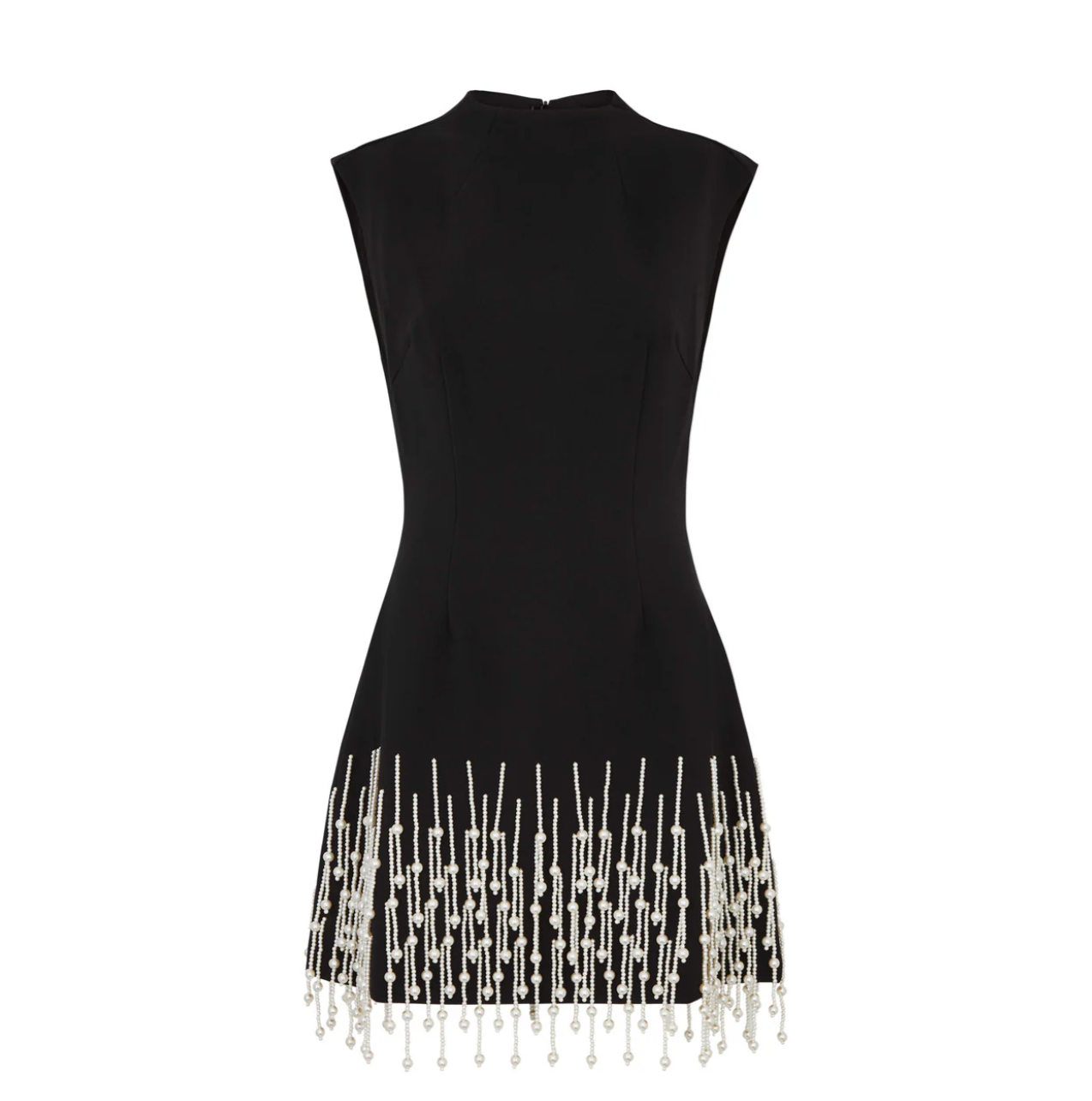 Sleeveless Pearl Drop Dress