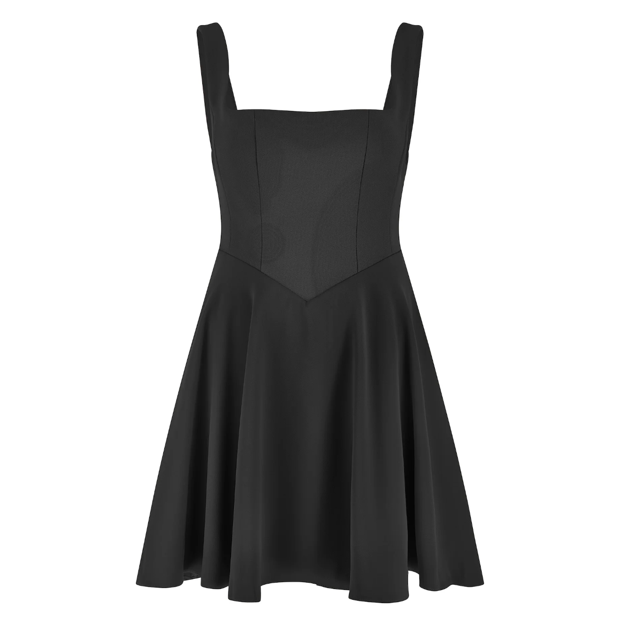 Square Neck Mini Dress
