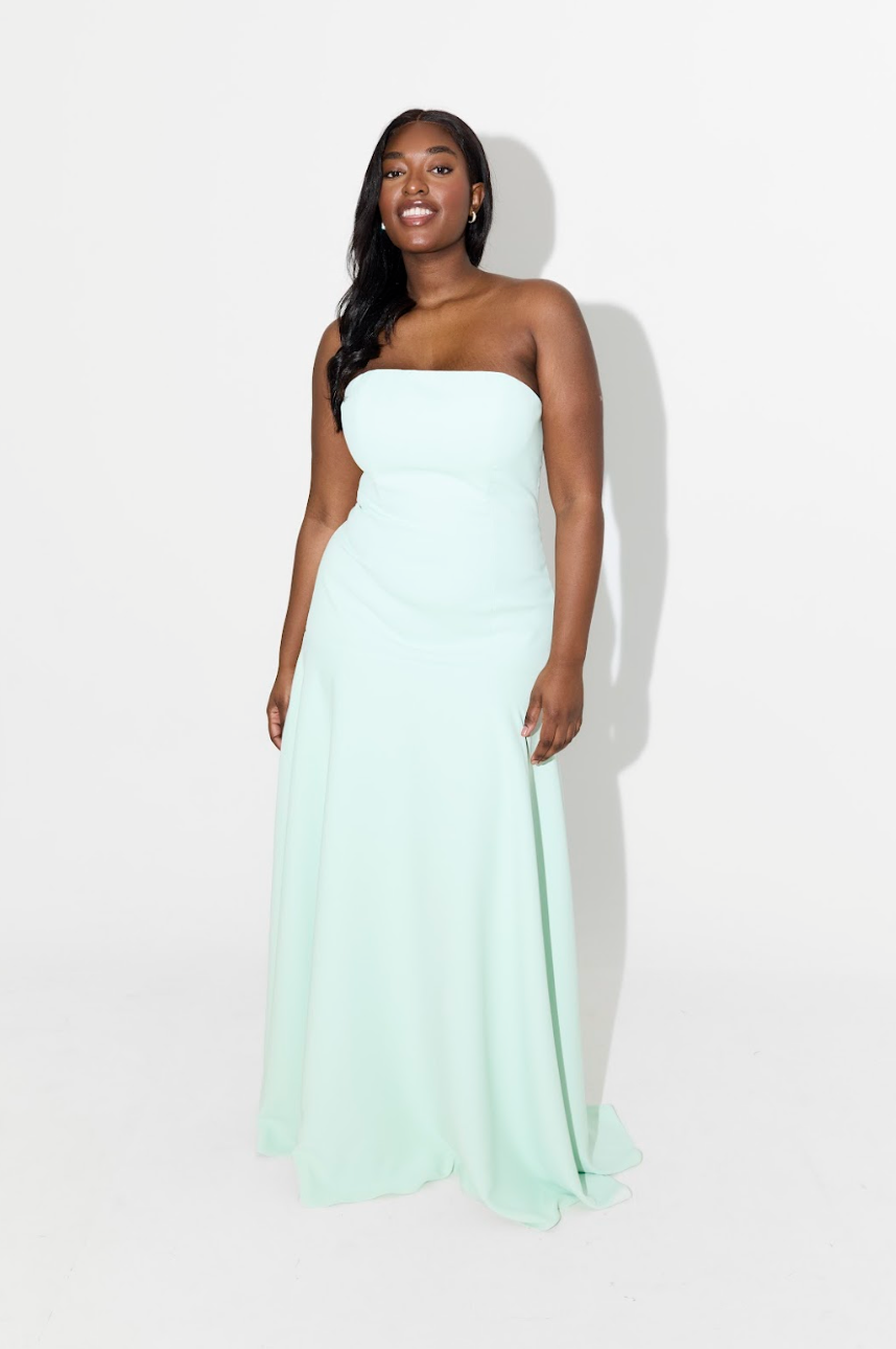 Strapless Maxi Dress